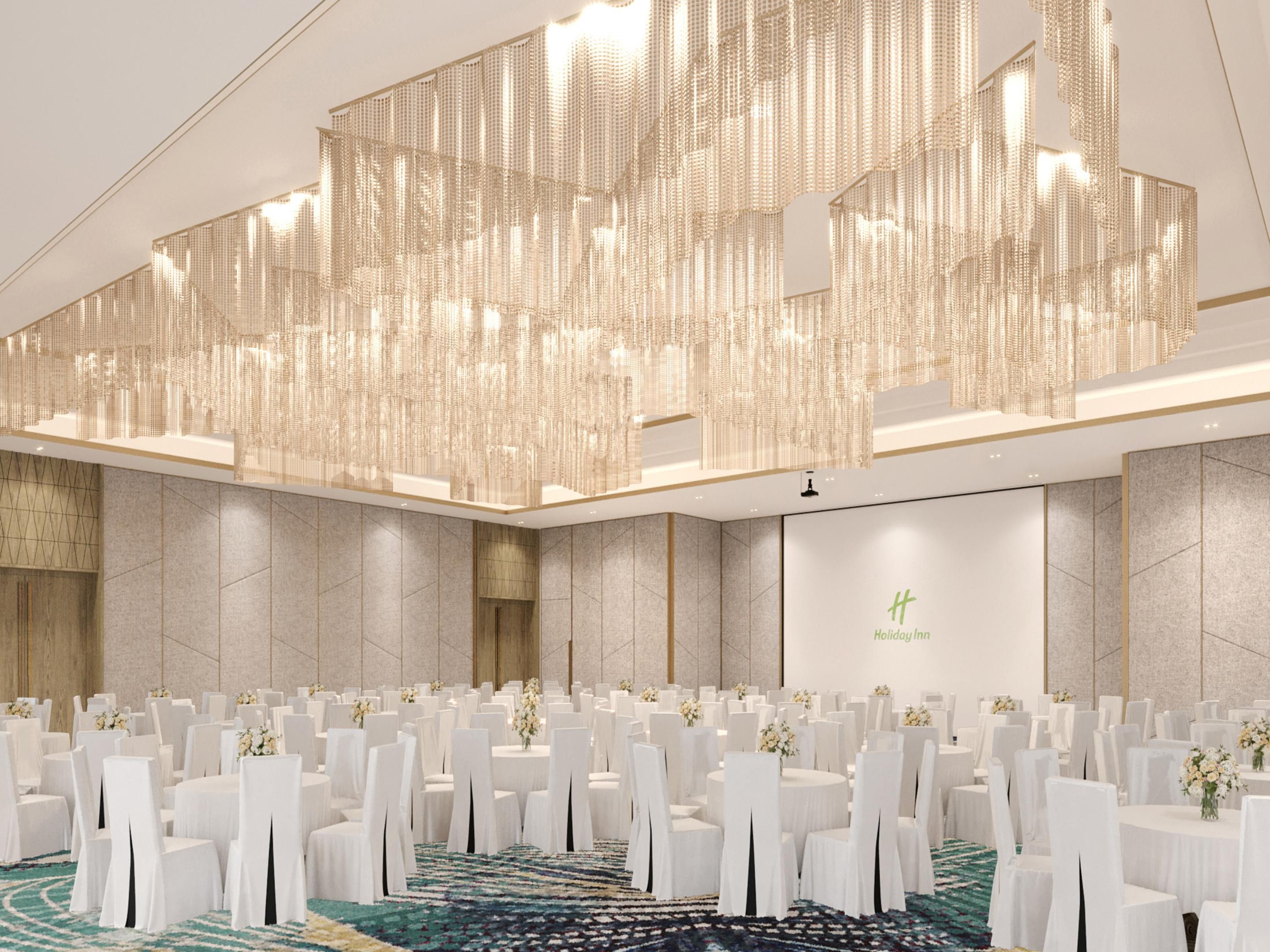Elevate your events to new heights at the Diamond Ballroom & Cloud Terrace. These luxurious settings offer not only a sophisticated ambience but also panoramic views of the city that add a touch of magic to every gathering.