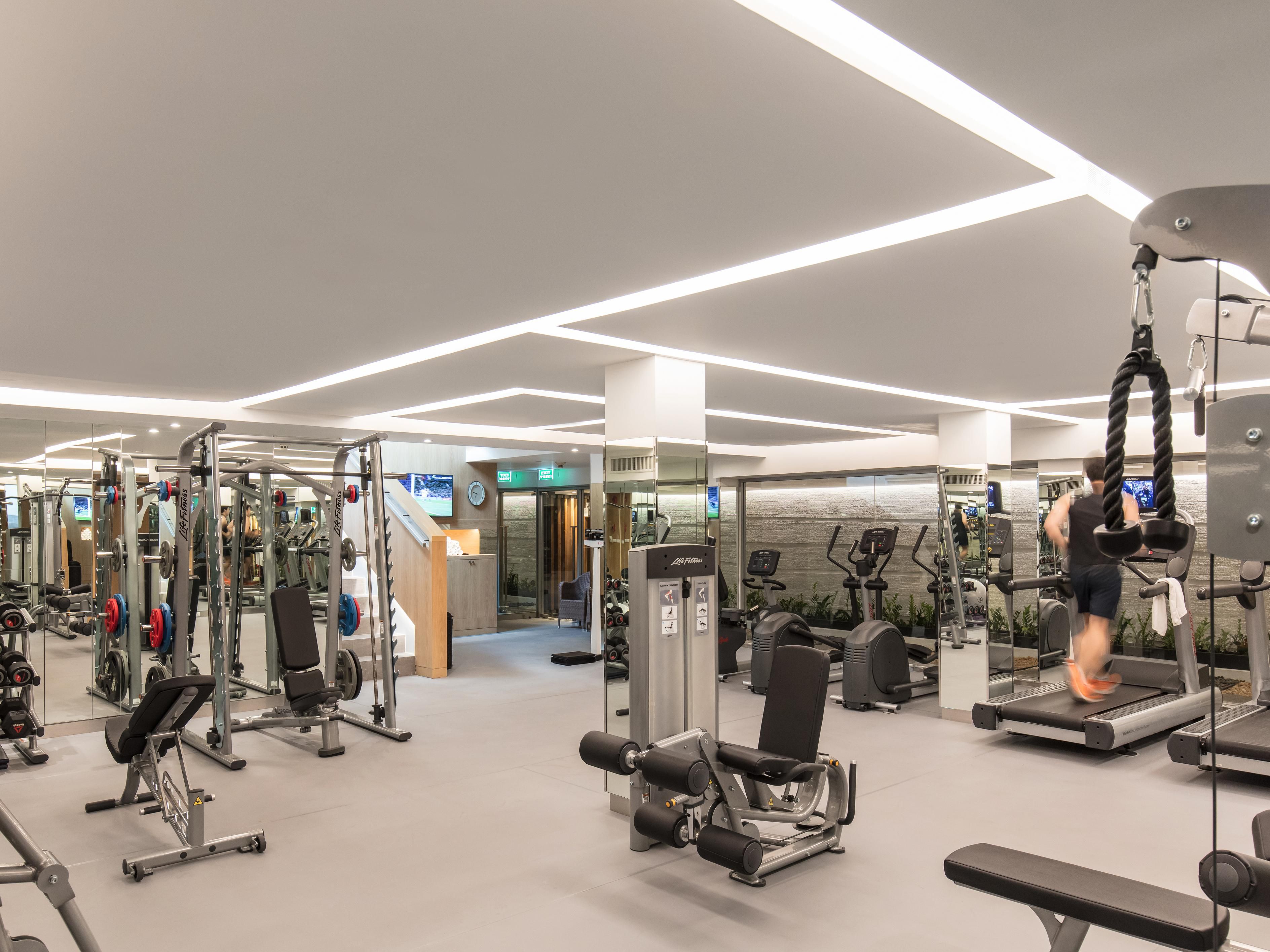 Stay in shape while away from home with the hotel’s well-equipped fitness centre. Facilities include the latest cardiovascular and resistance equipment for weight training and aerobic exercise, an outdoor lap pool, a sauna and steam room. Open daily: 24 hours for hotel guests