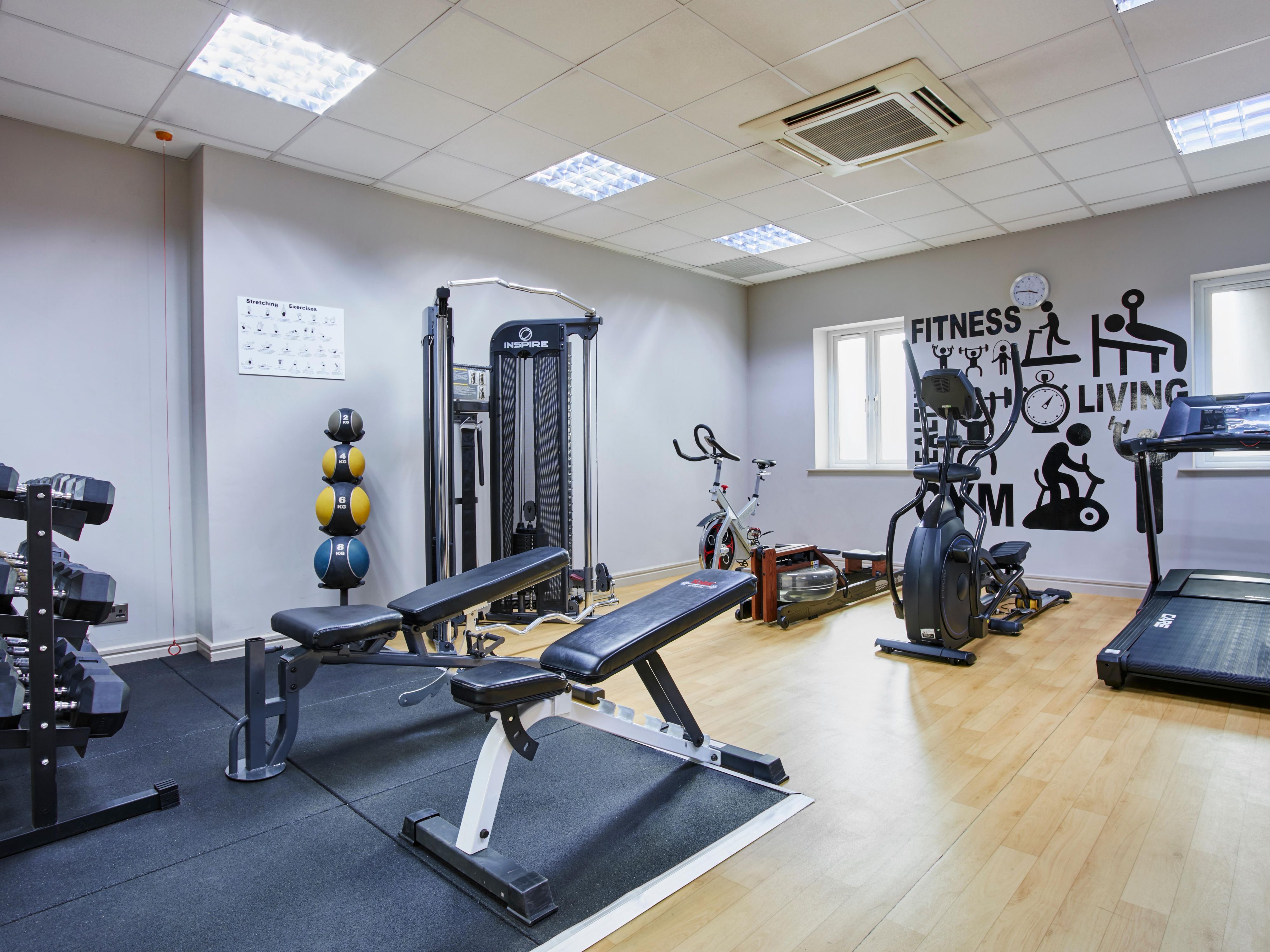 Our mini-gym is conveniently located on the ground floor area of the hotel and is opened from 6am until 10pm throughout the week. Work out in the mini gym with a range of cardio vascular, free weights and multi gym equipment.