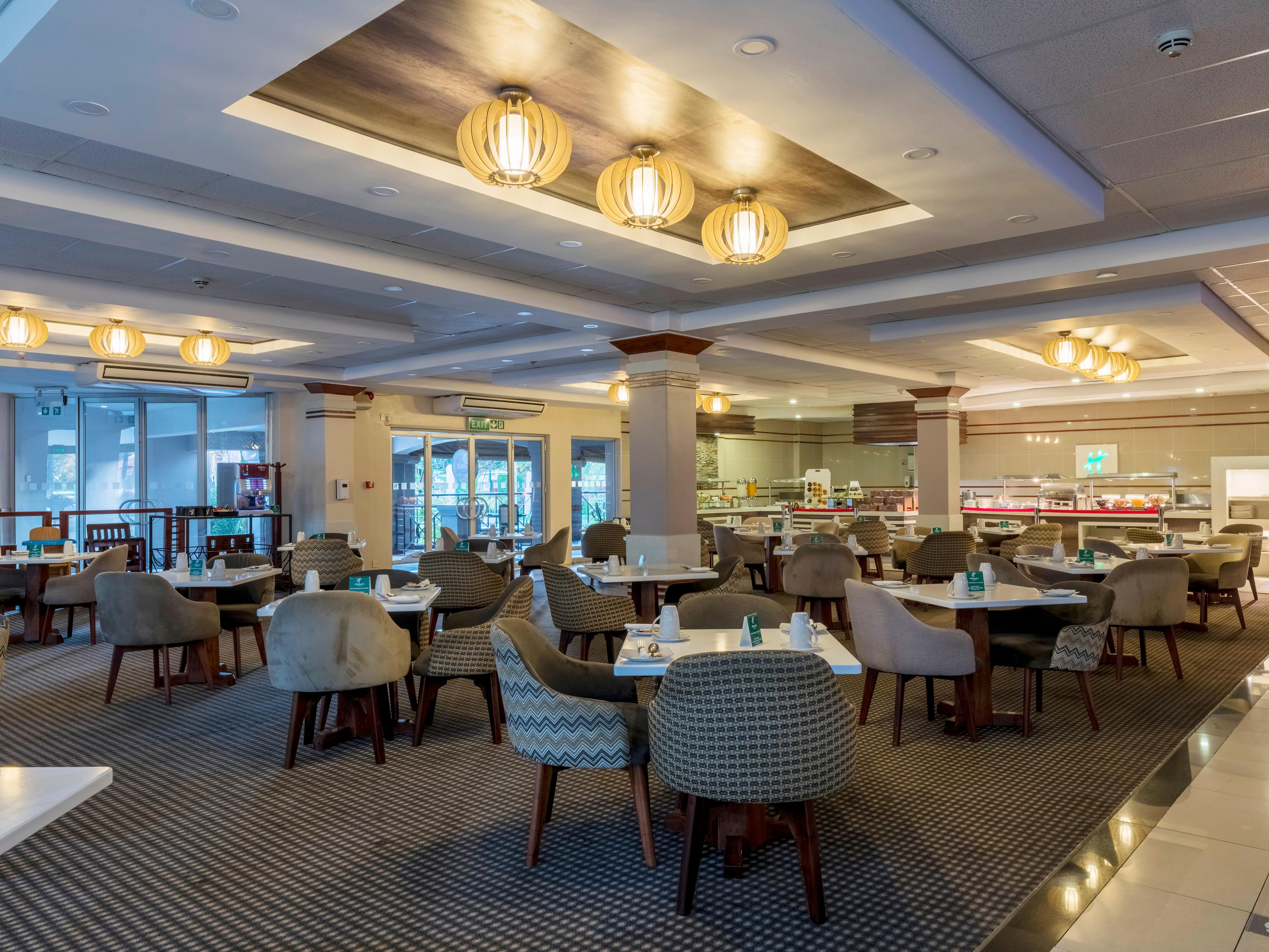 Our hotel restaurant offers a delightful dining experience with a diverse menu featuring both local and international cuisine. Enjoy a warm and inviting atmosphere, perfect for casual meals or special occasions. 