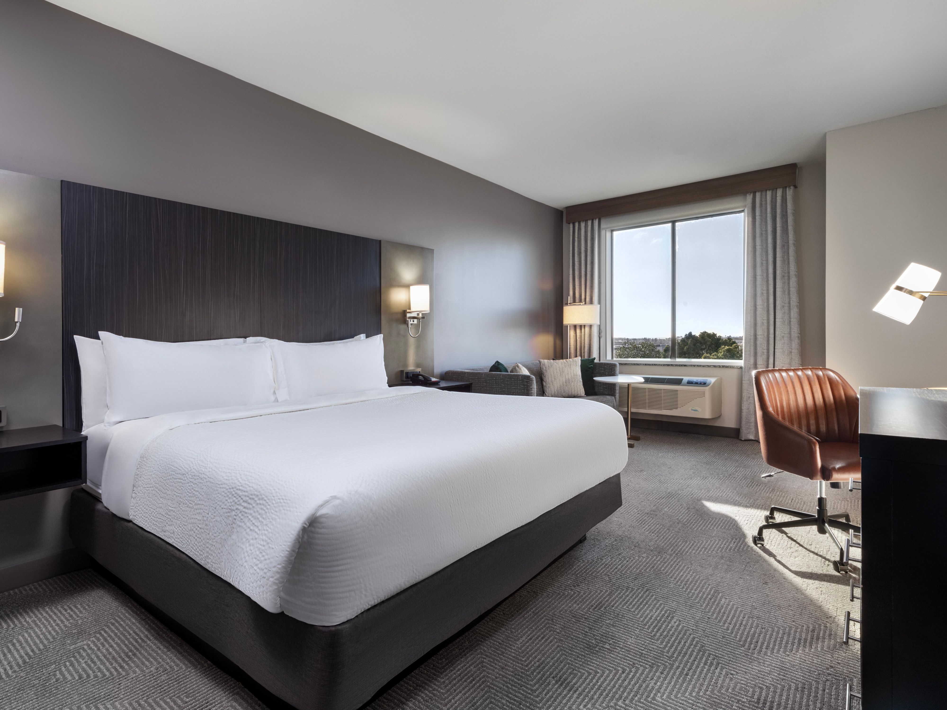 Enjoy your stay in your king bedded room with sofa sleeper