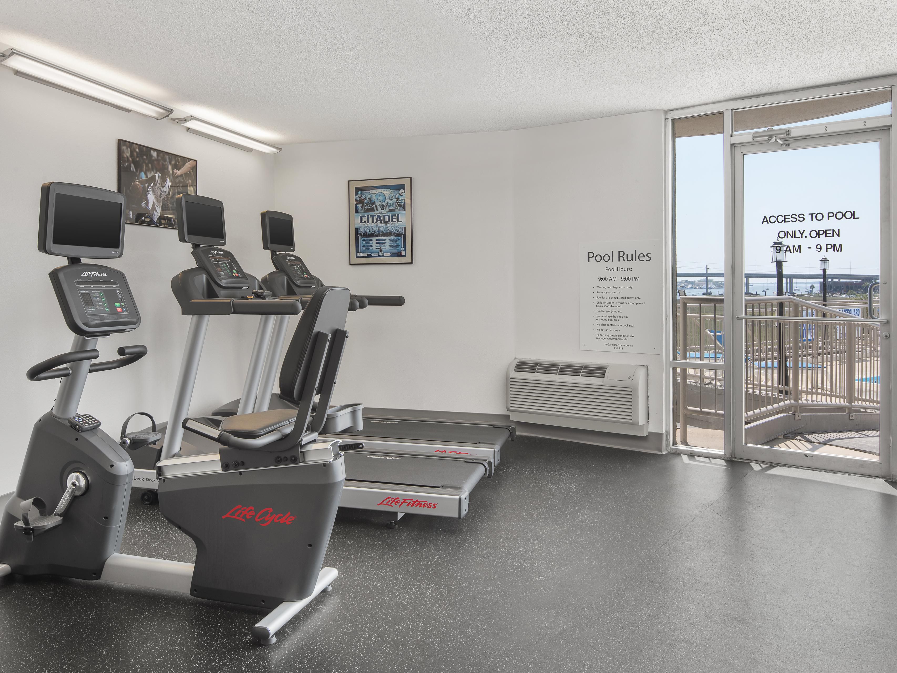 Fitness Center open 24/7