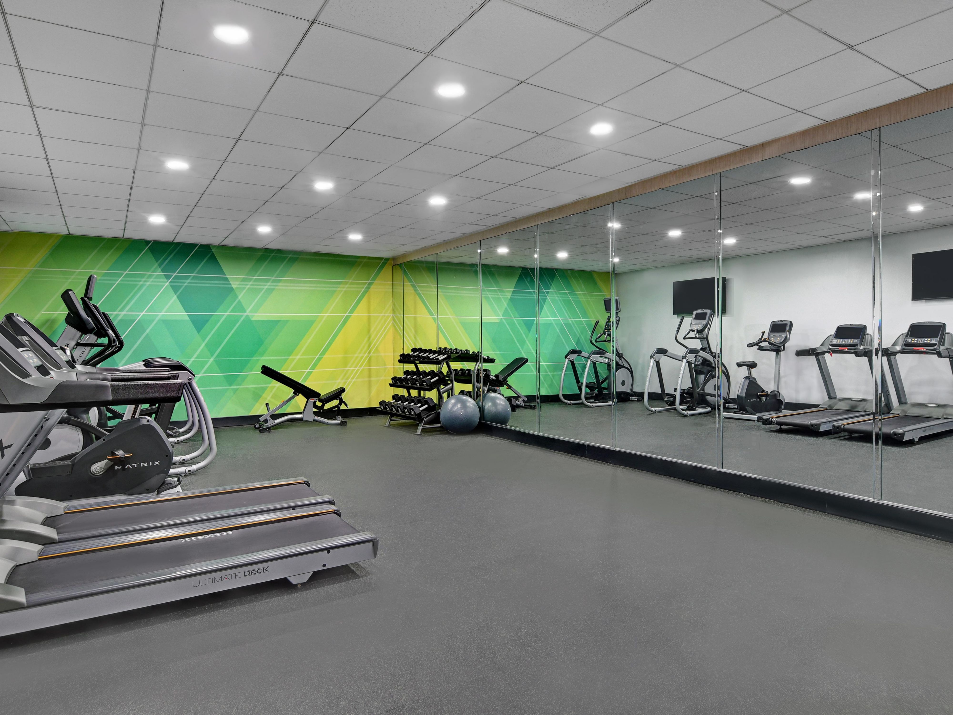 Stay active and energized in our fully equipped Fitness Center.