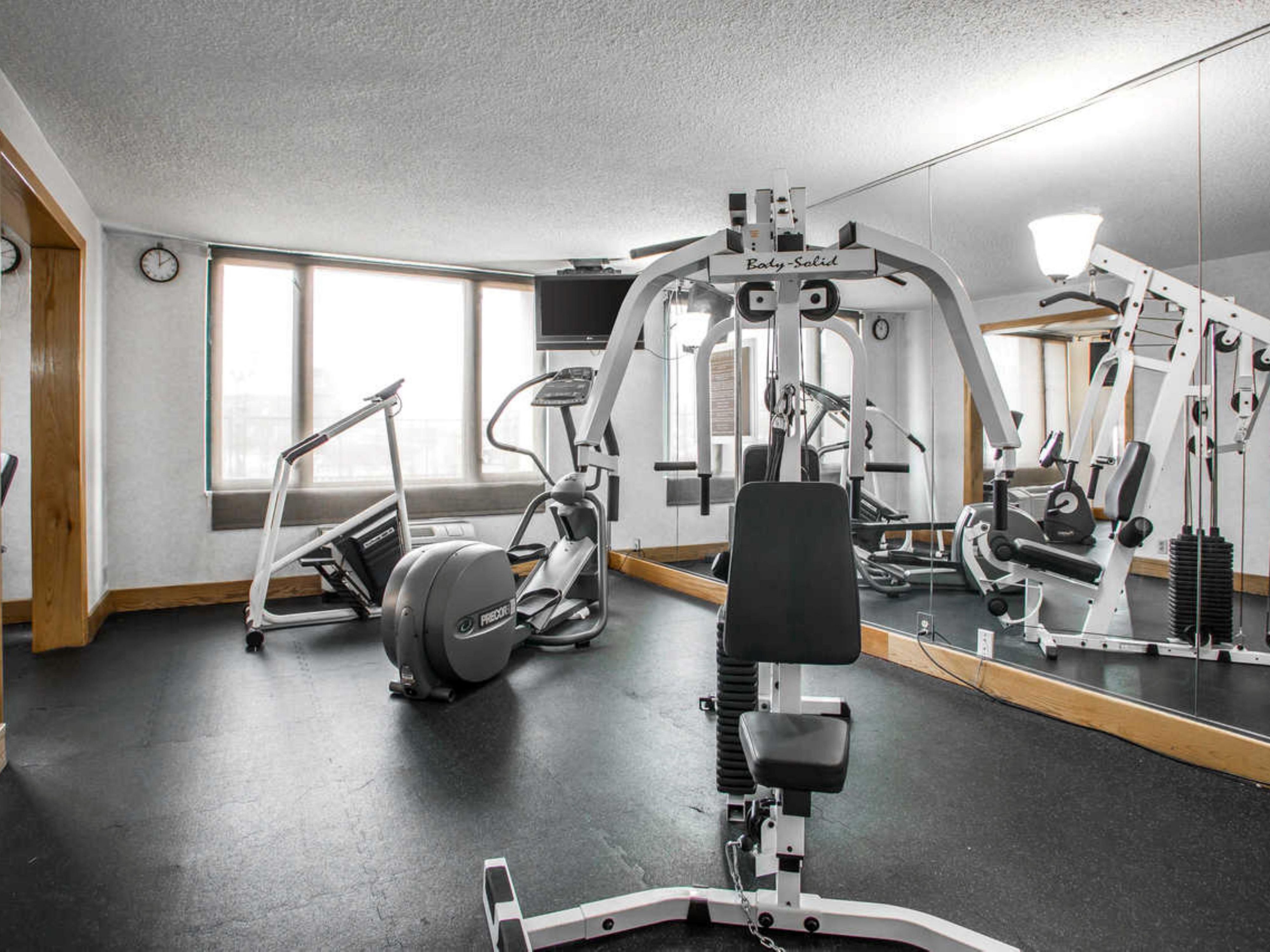 Enjoy our fully equipped Fitness Center.