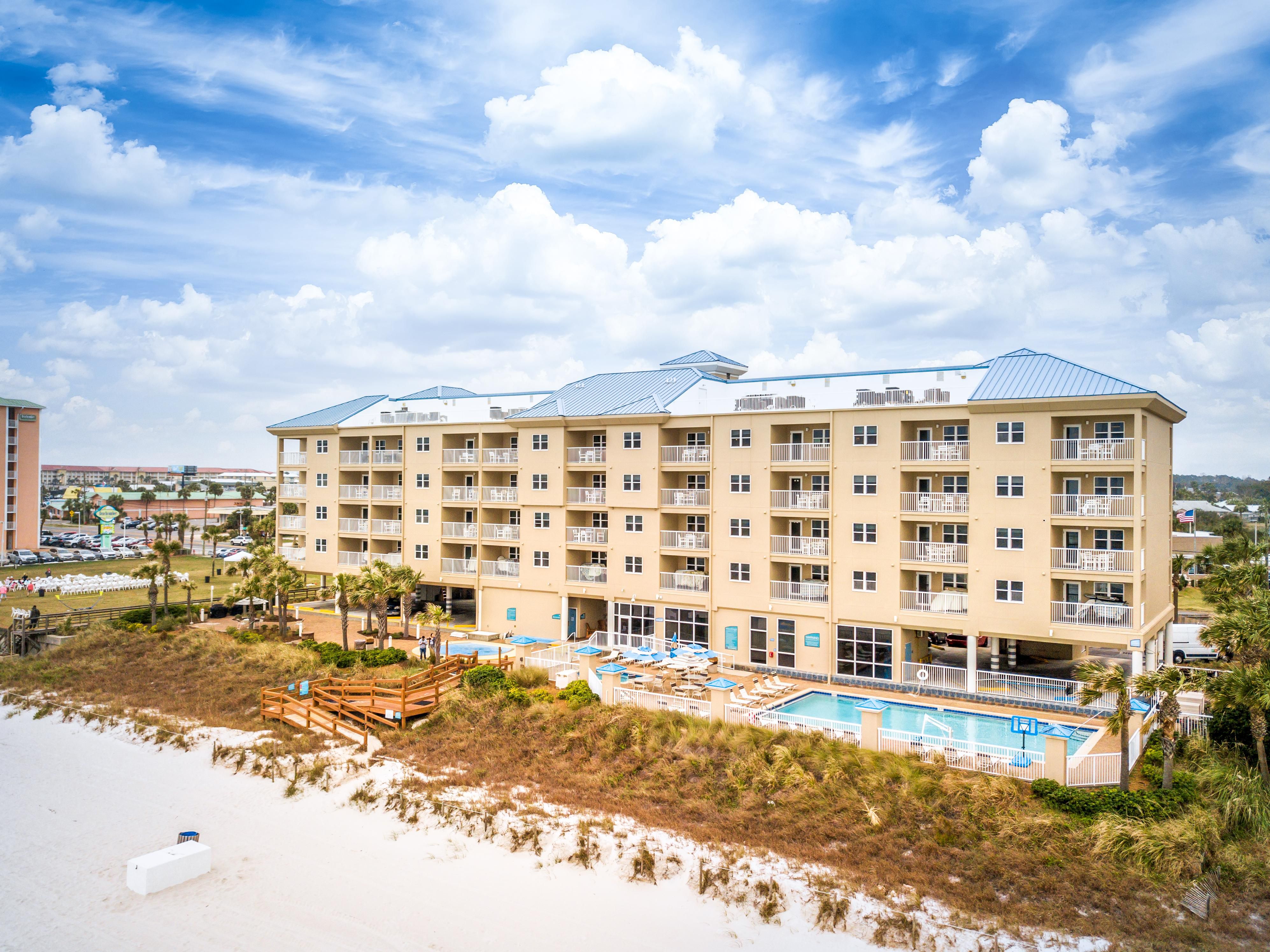 Beachfront resort in Panama City Beach.