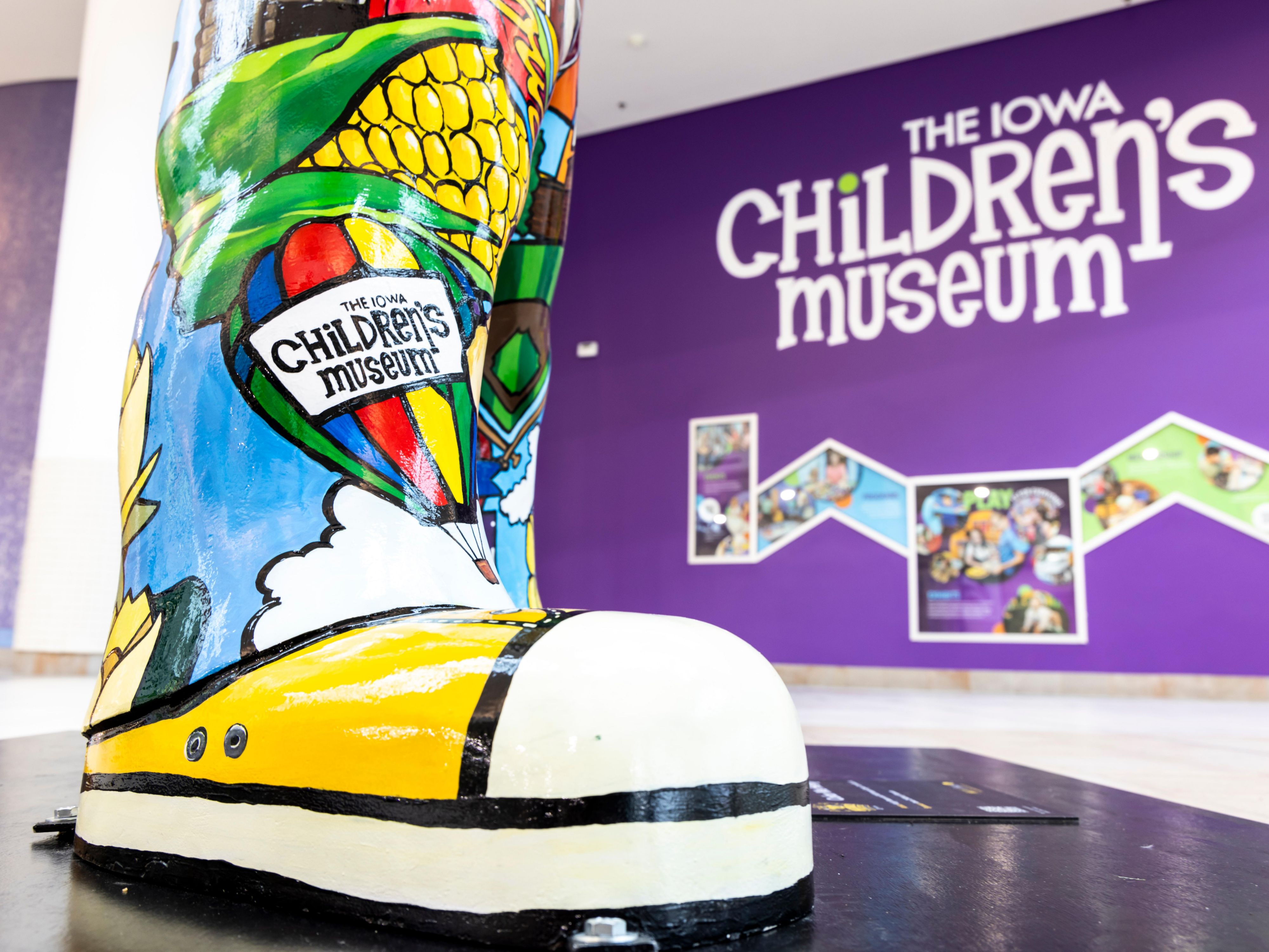 Open from Tuesday-Sunday in the Coral Ridge Mall, the Iowa Children's Museum is filled with exhibits for kids of all ages.