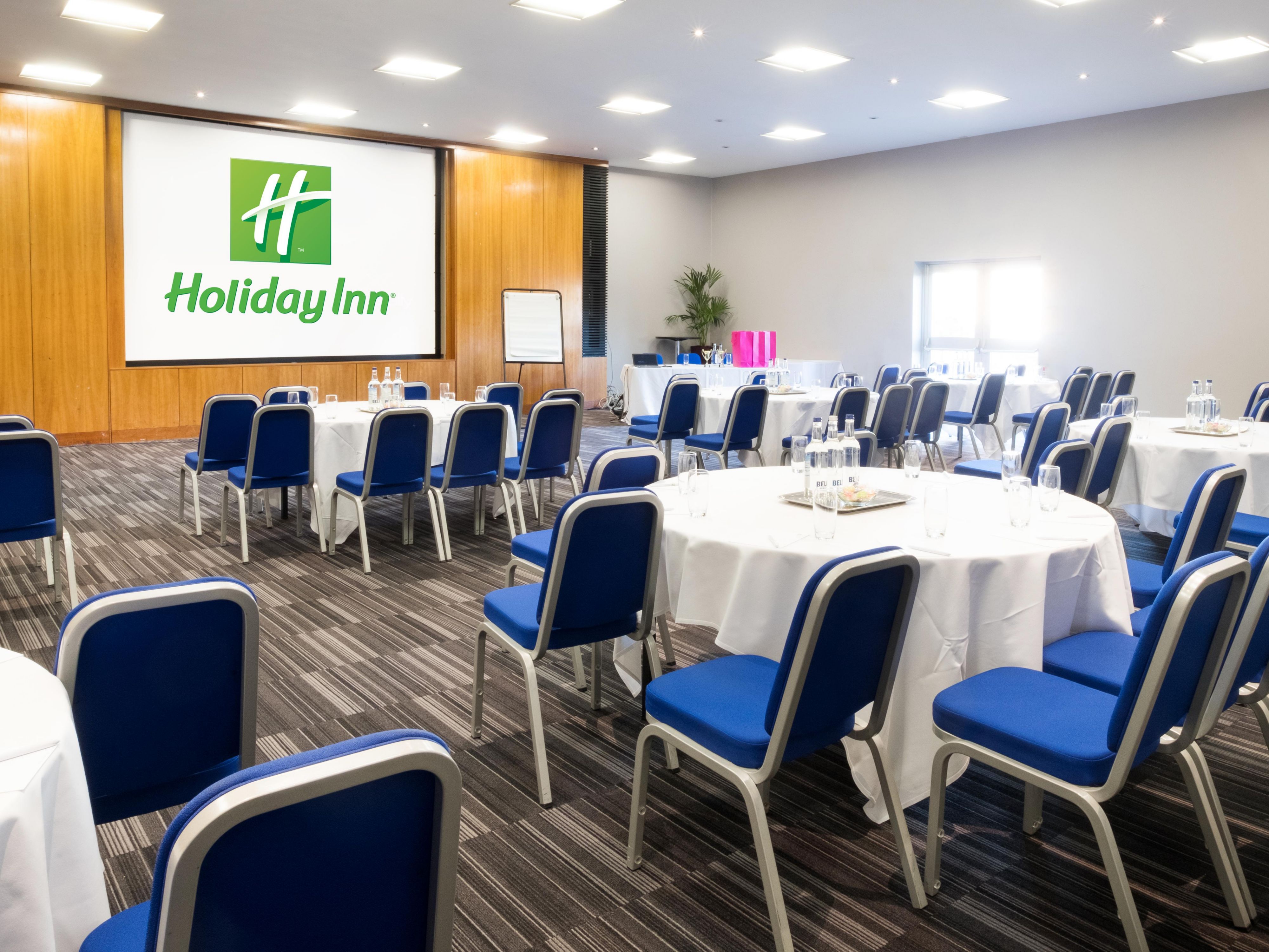 Our meeting rooms have been upgraded with a state-of-the-art audio-visual 'i3sync' system, allowing our delegates to connect their laptops to our HD 65" TVs, built-in projectors, and screens completely wirelessly with a simple touch of a button.

To take a virtual tour of our meeting facilities, click the 'Learn more' button.