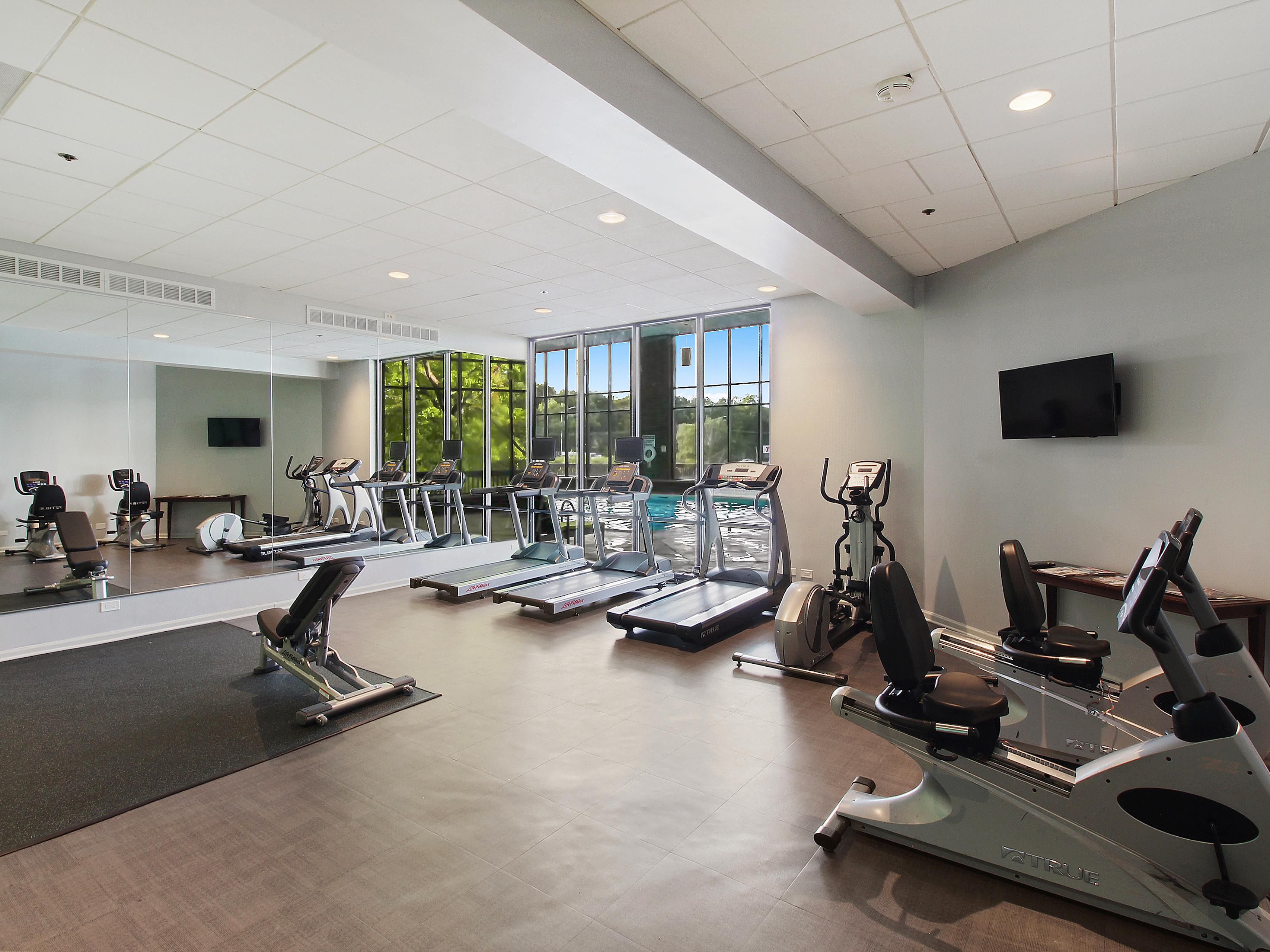 From check-in to checkout, we make travel effortless. Start your day with complimentary coffee, recharge at our resort-style indoor pool, or stay active in the 24-hour Fitness Center. Need a lift? Our free shuttle gets you around Crystal Lake on time and with a smile so you can focus on meetings, events, and unwinding after a day of work or play.