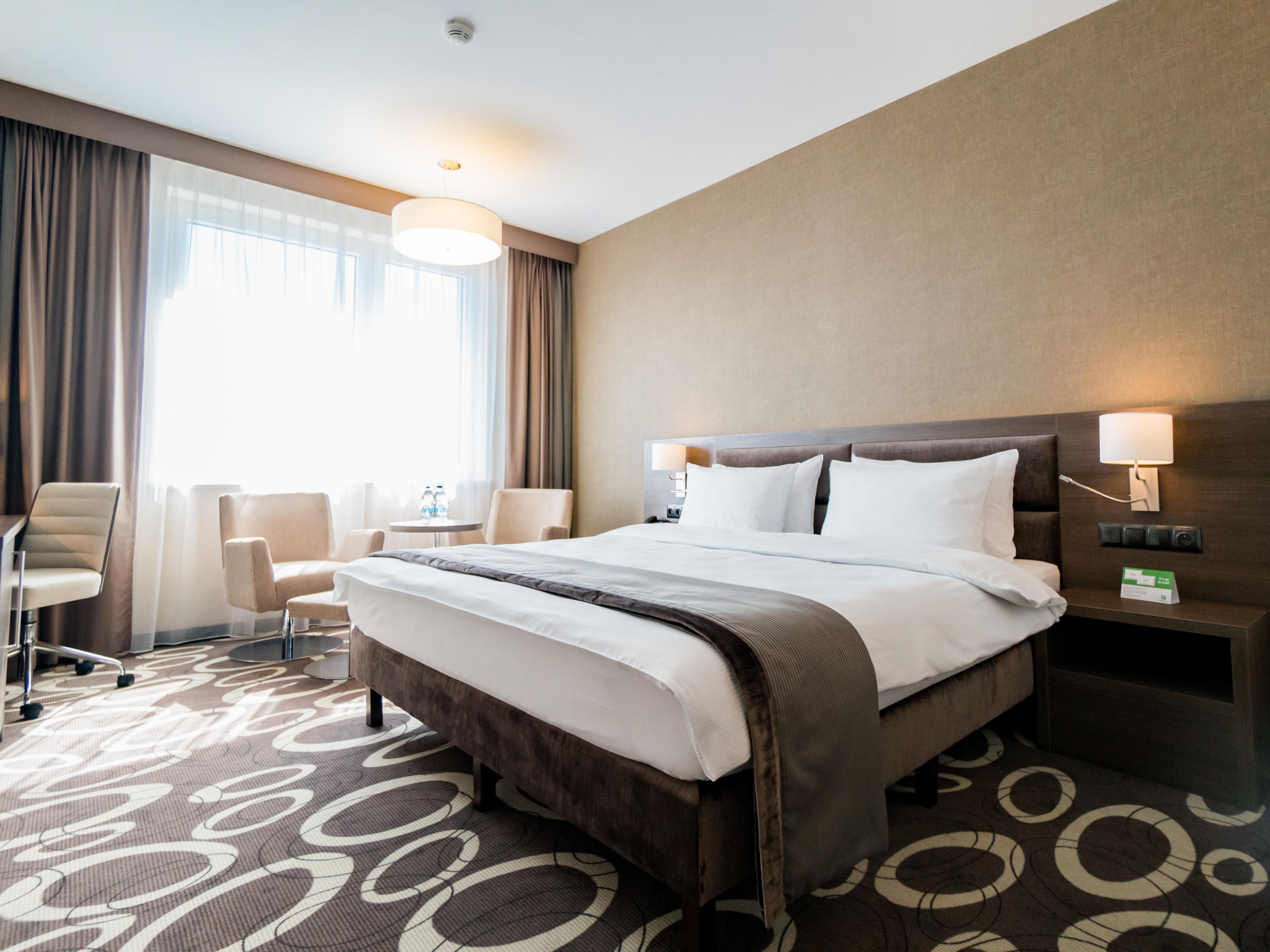 Comfortable executive room with king bed