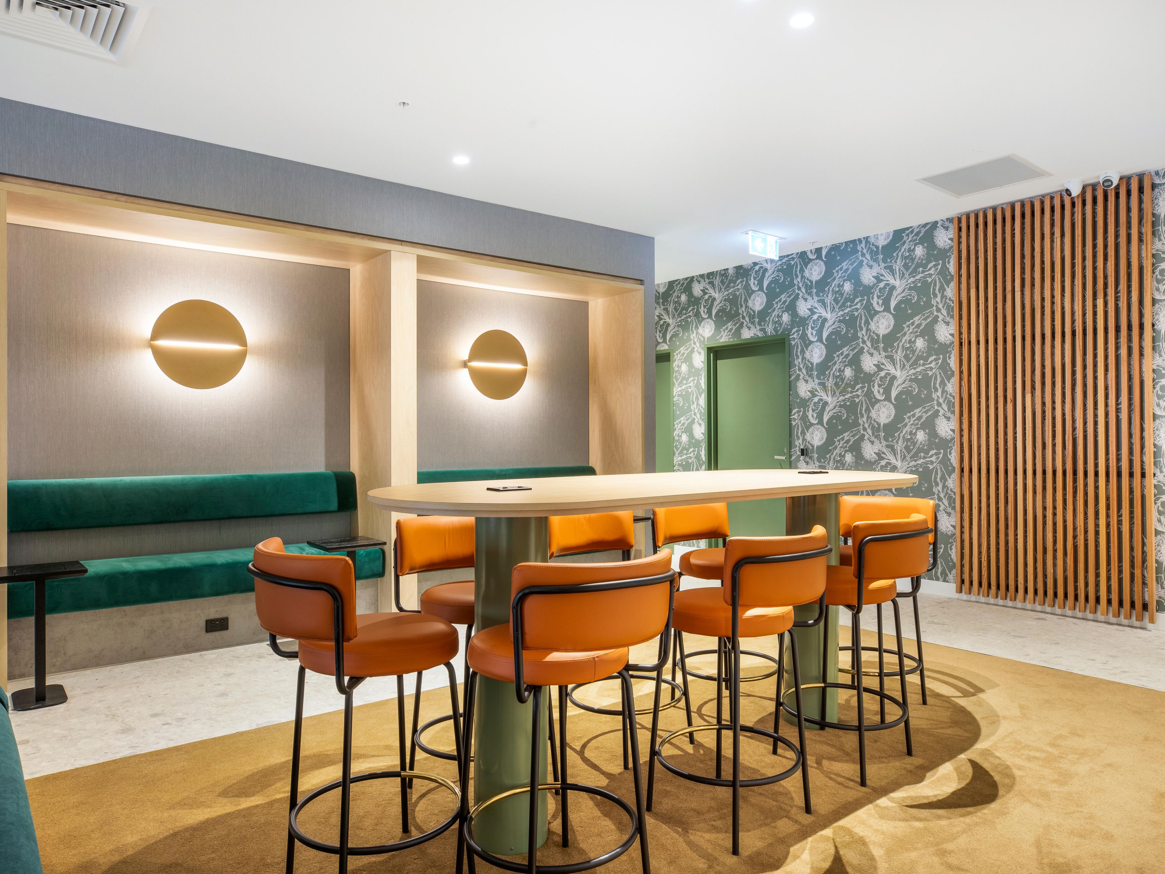 If you are looking for somewhere to work? Join us at our E-Bar tech area where you will have access to power points and high-speed internet.