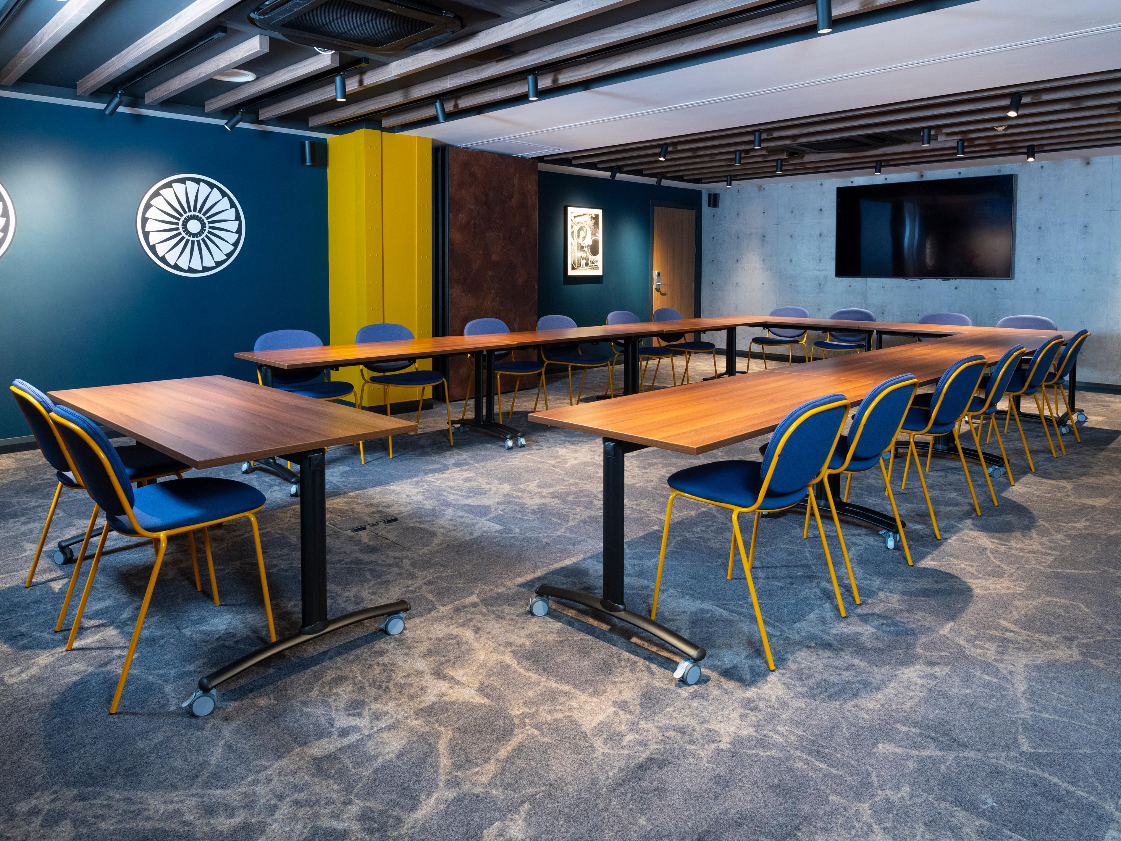 Our brand-new meeting rooms in the heart of Derby offer a warm, distinctive, and professional setting for your next event. Located in the city centre, we make travel simple for your guests and delegates, and with plenty of on-site accommodation, overnight stays are effortless.