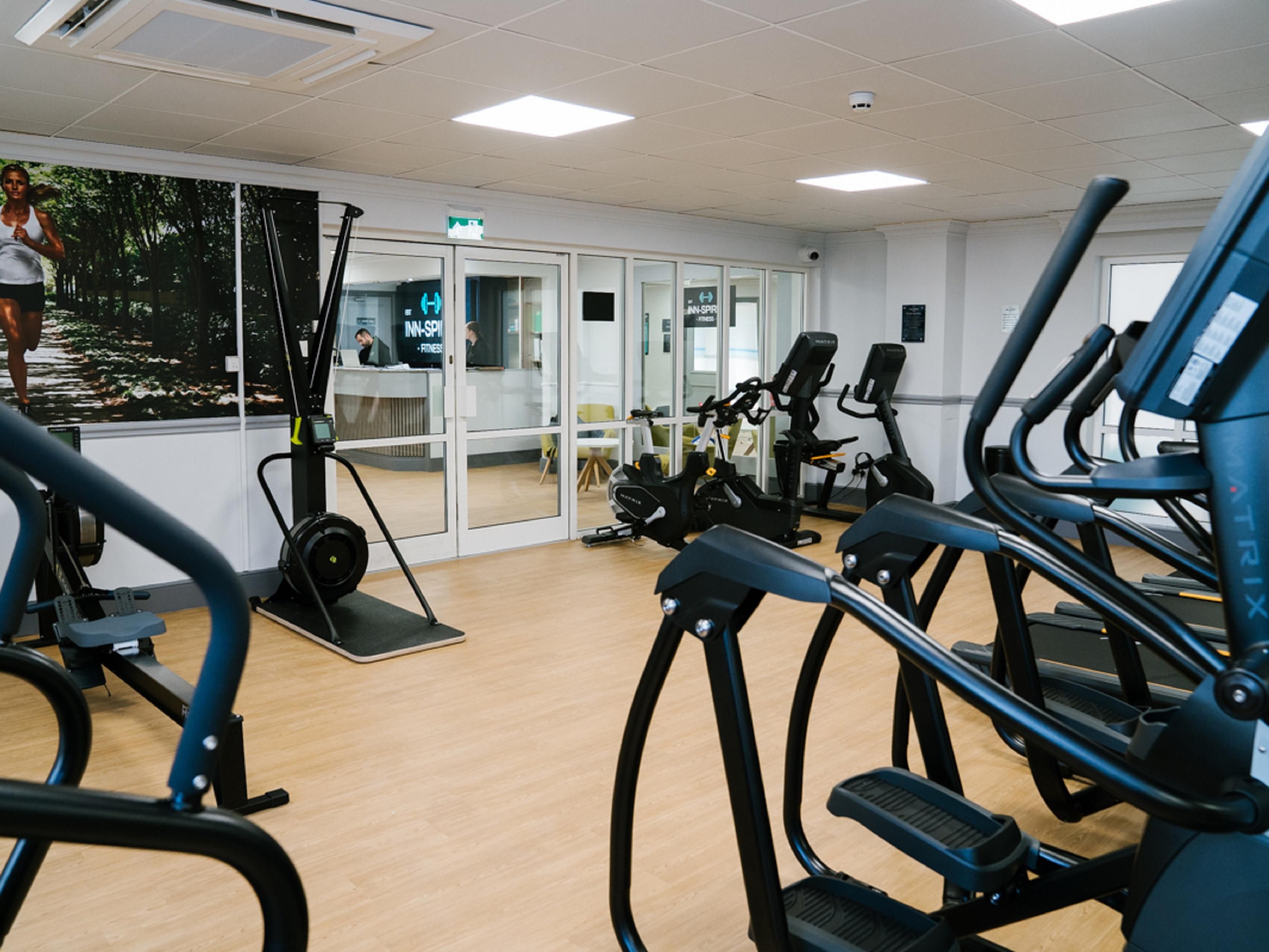 Cardio Room at Inn-Spired Fitness (Hotel Gym)