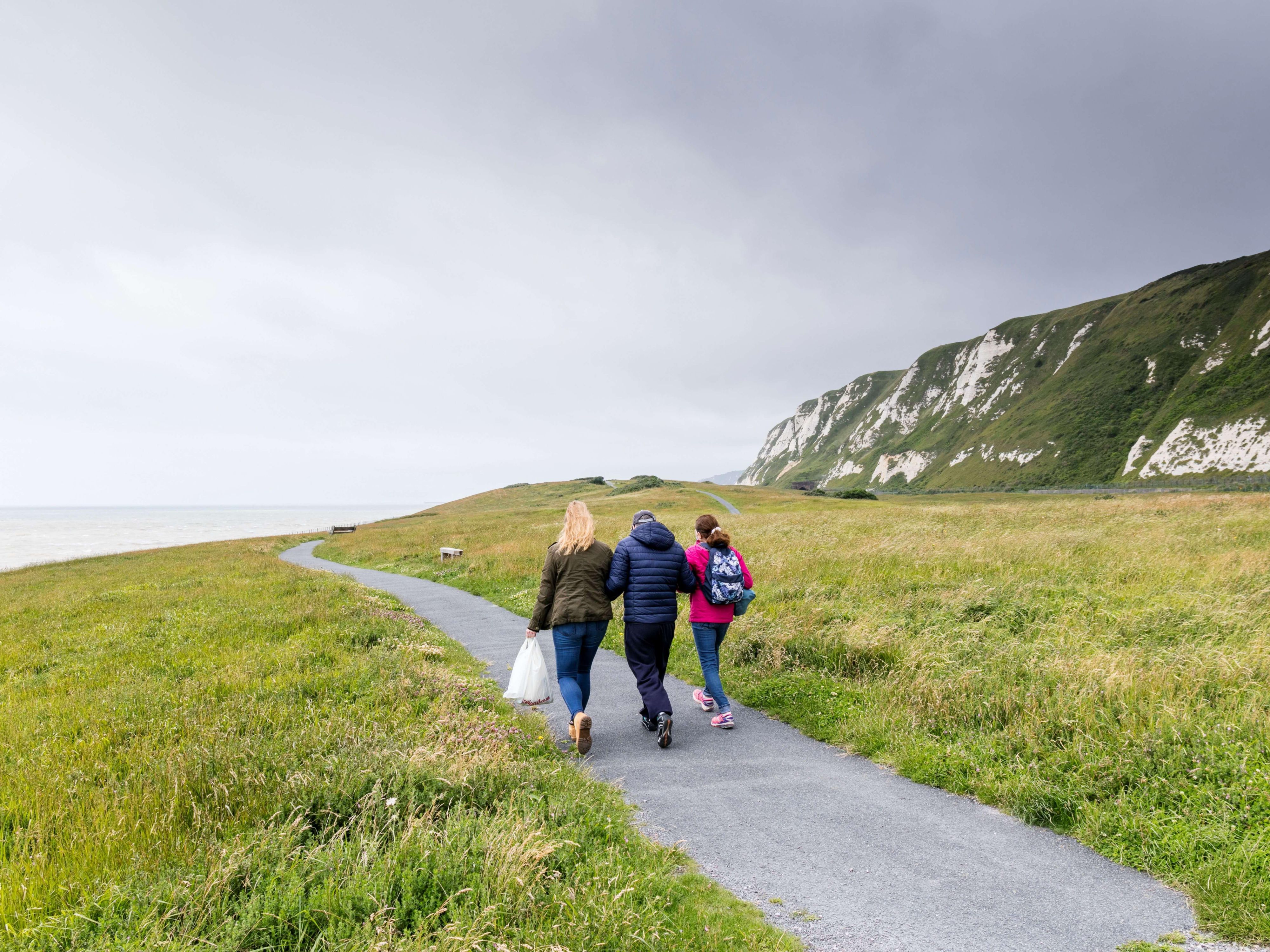 An iconic landmark, the white chalk face is a symbol of coming home and war time defence with spectacular views overlooking the English Channel.