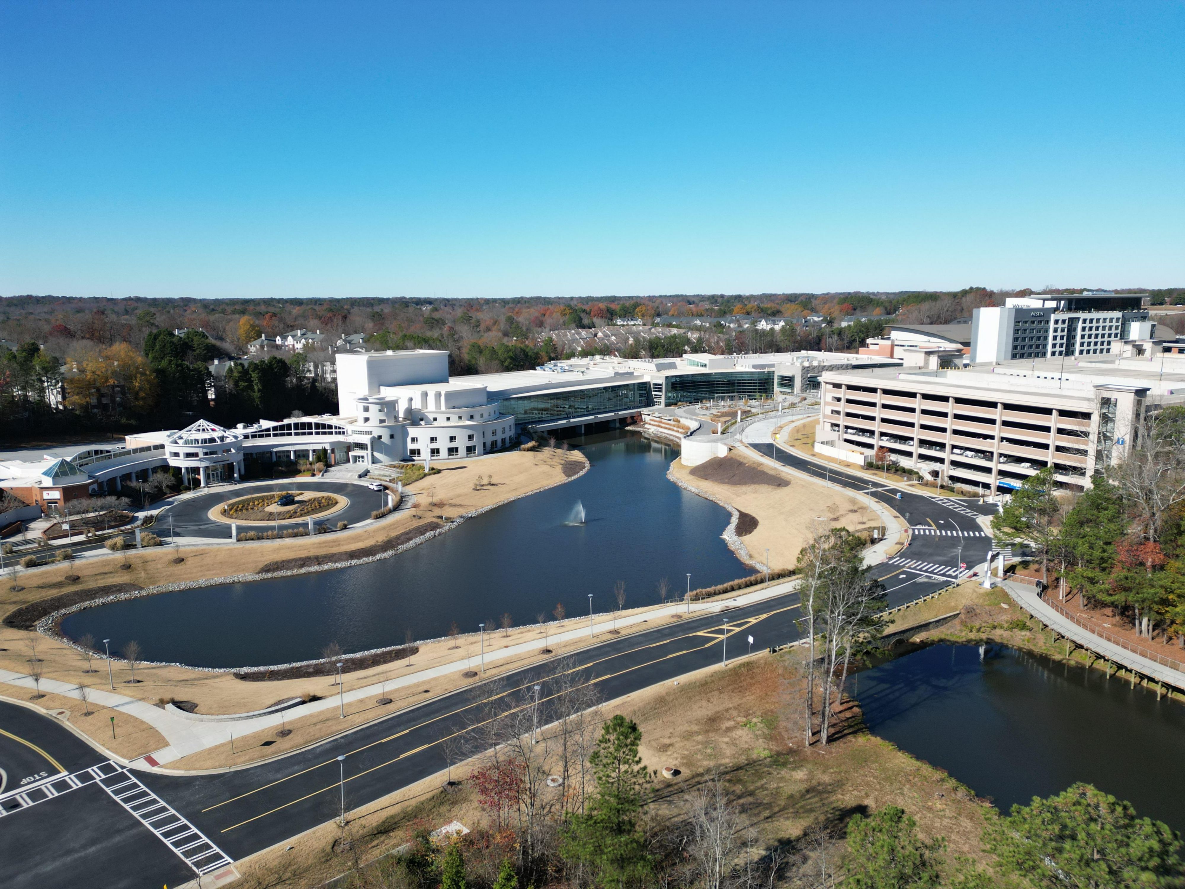 Just steps from the Gas South Convention Center, our Duluth hotel puts you in the perfect spot to experience every event with ease. The Center’s impressive 90,000 sq. ft. Exhibit Hall with soaring 30-ft ceilings is one of the region’s largest, making every event unforgettable. Stroll right over, no shuttles, just seamless access to all the action.