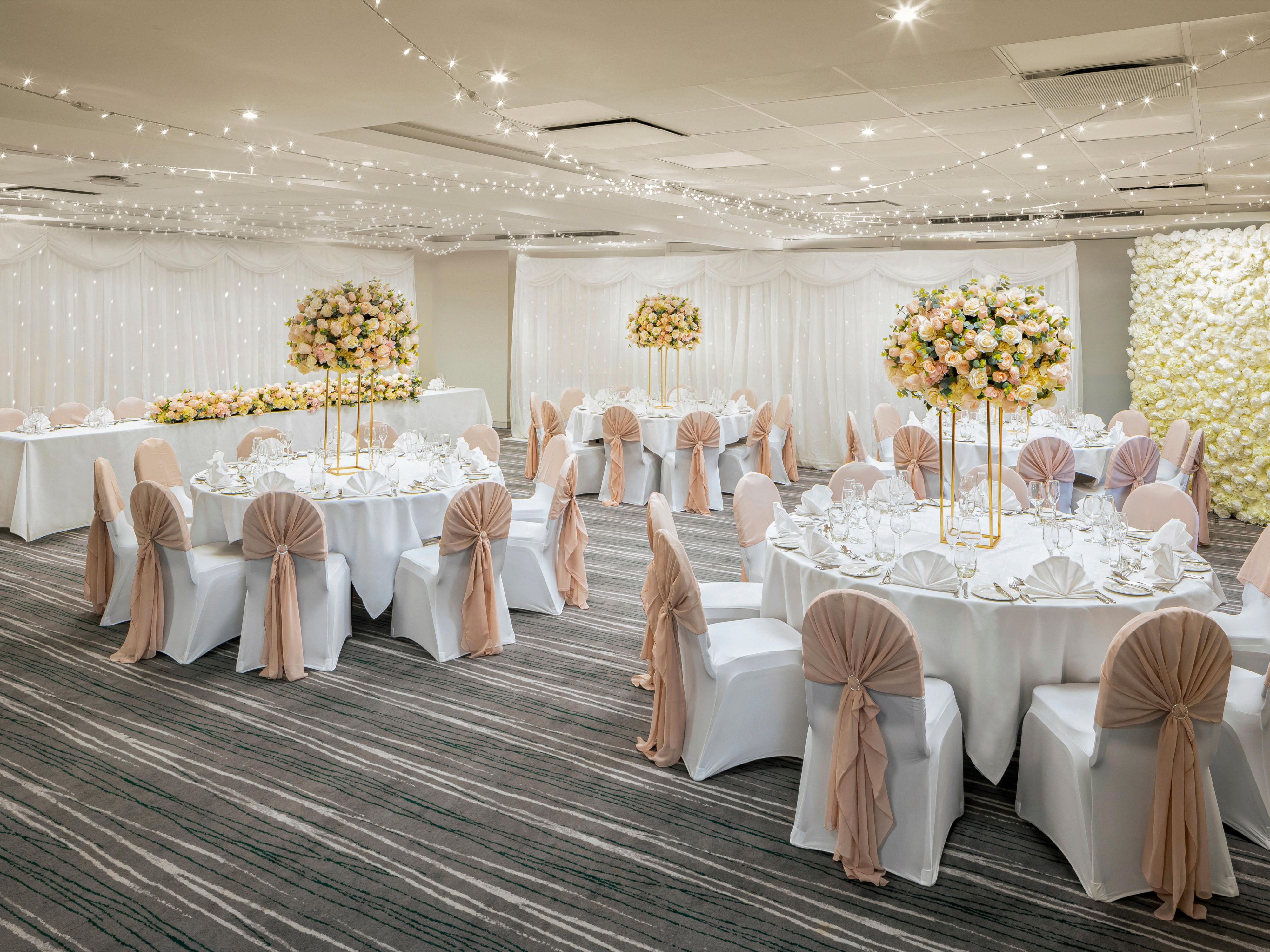 Experience your fairy tale wedding.
We understand that every love story is unique, and our dedicated team is on hand to support you every step of the way, tailoring our services to you and ensuring your special day is unforgettable.