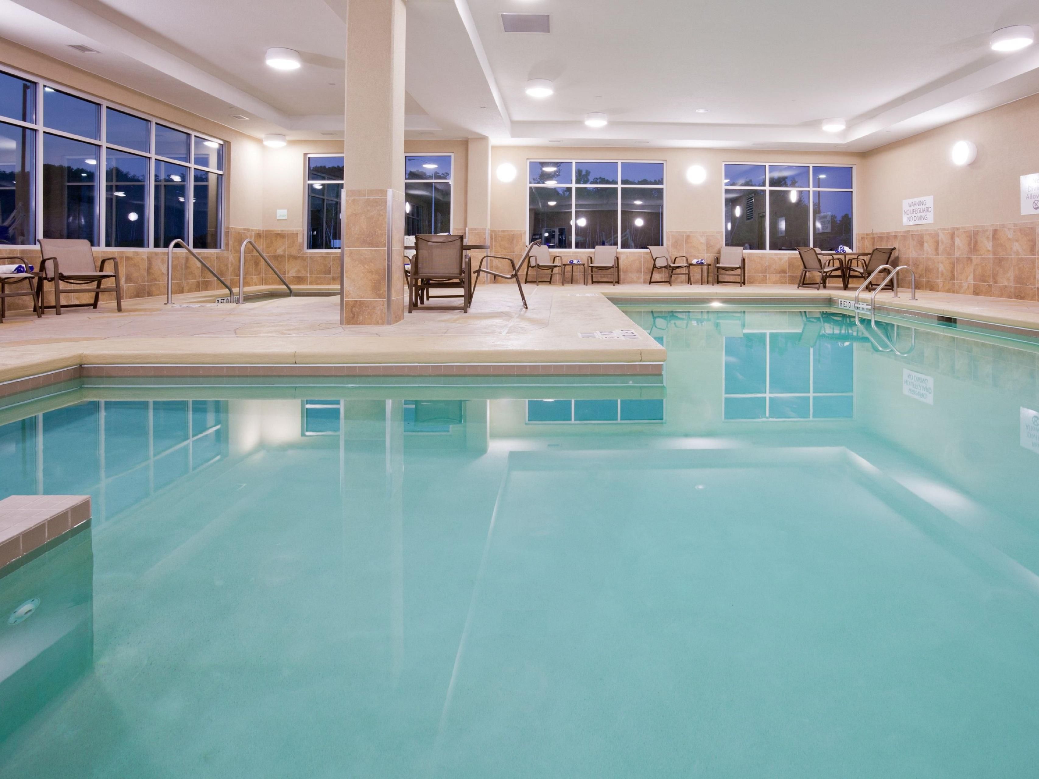 Unwind with upscale amenities like a 24-hour Fitness Center, indoor pool, whirlpool, and cozy outdoor patios with a fireplace. Enjoy on-site dining, stay connected with free Wi-Fi, and take advantage of free parking. We ensure you'll find everything you need for a relaxing, comfortable stay.