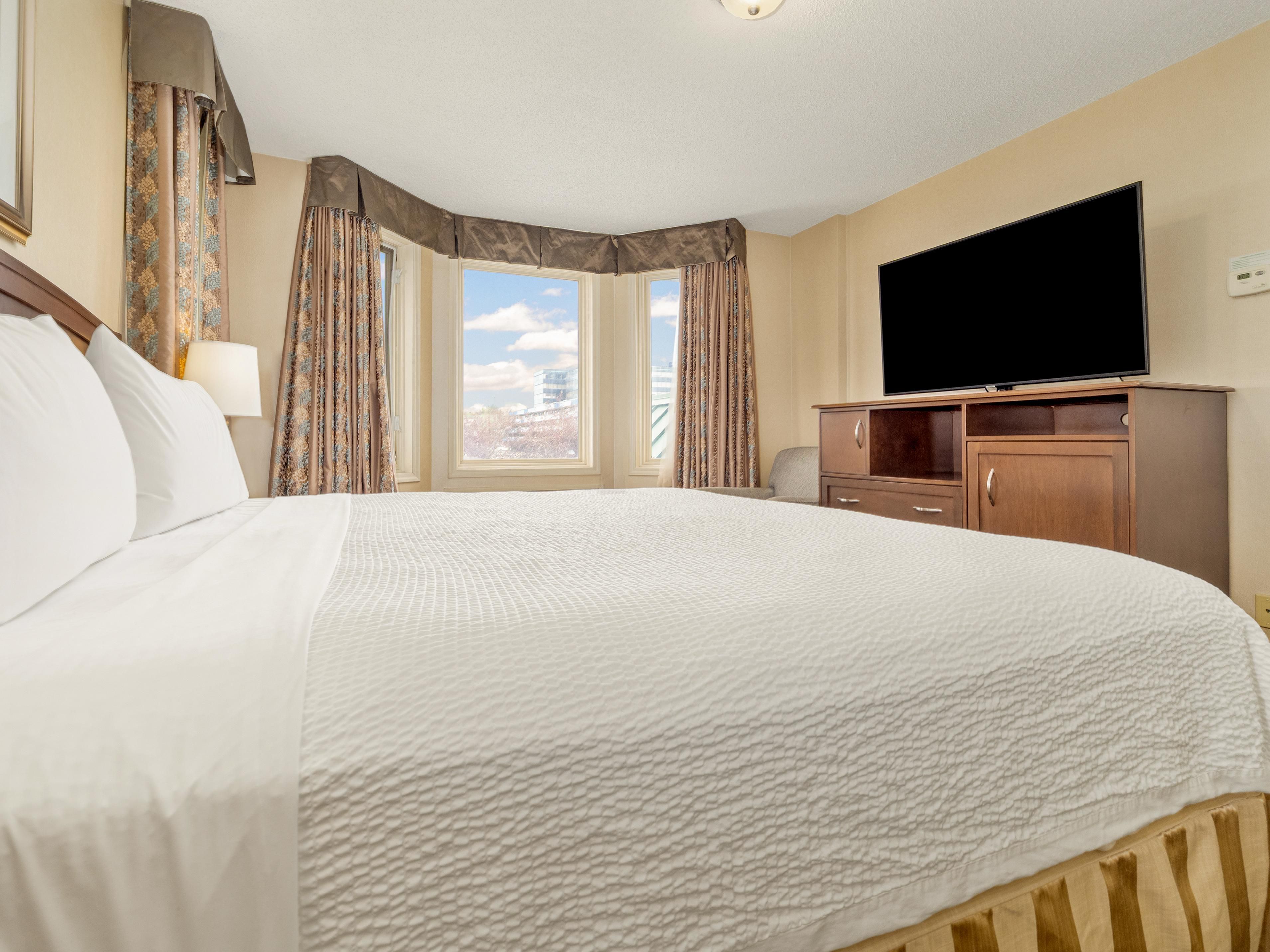 Standard Single King Bed Holiday Inn Edmonton South 