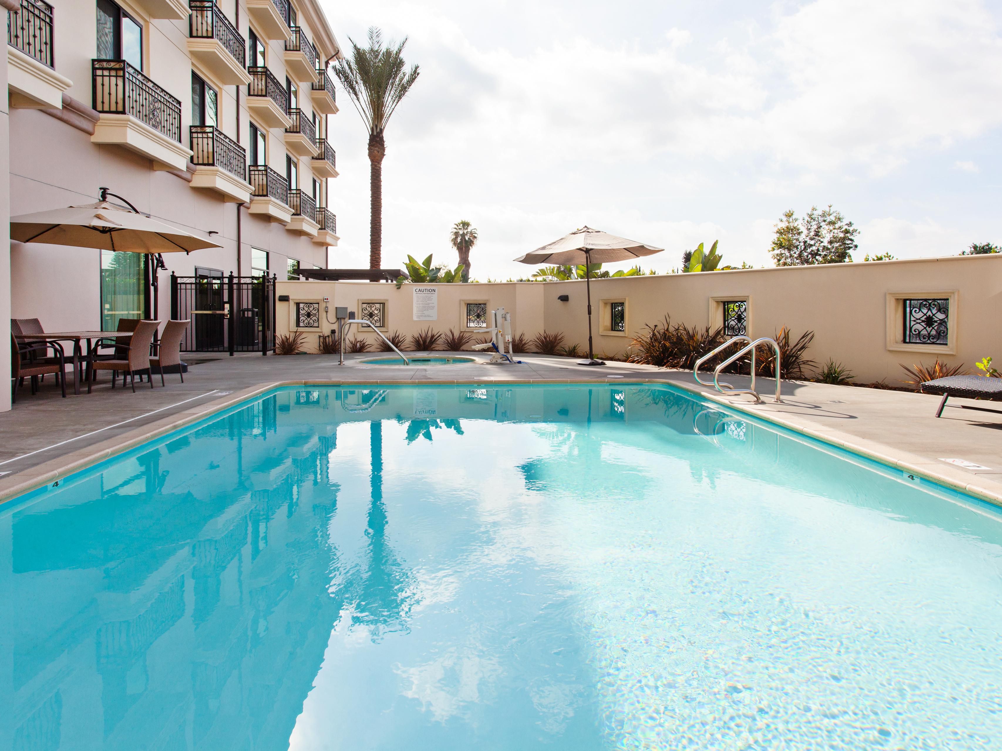 Enjoy the Southern California weather in our outdoor pool.
