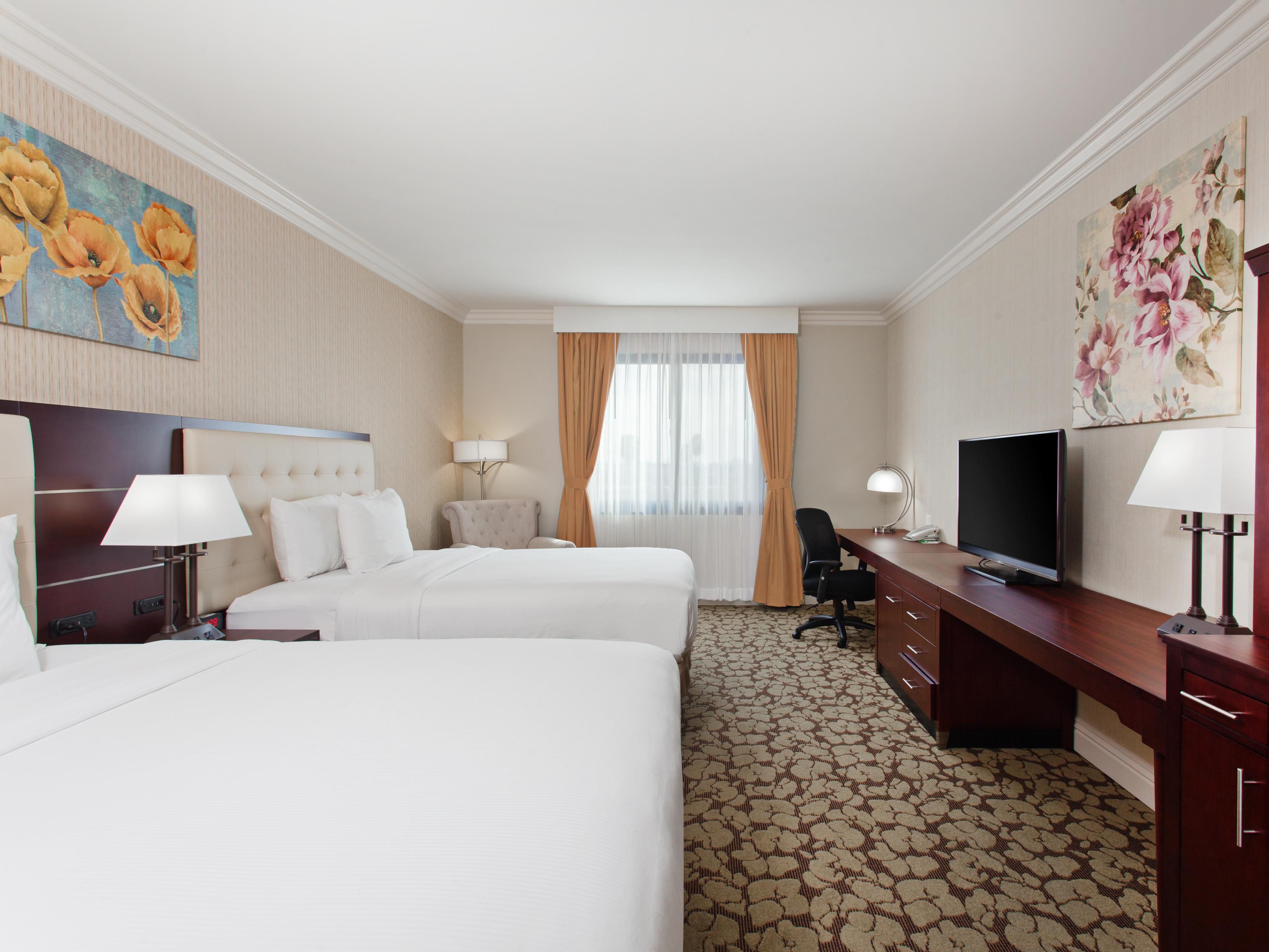 Relax in our spacious rooms after exploring the local area.