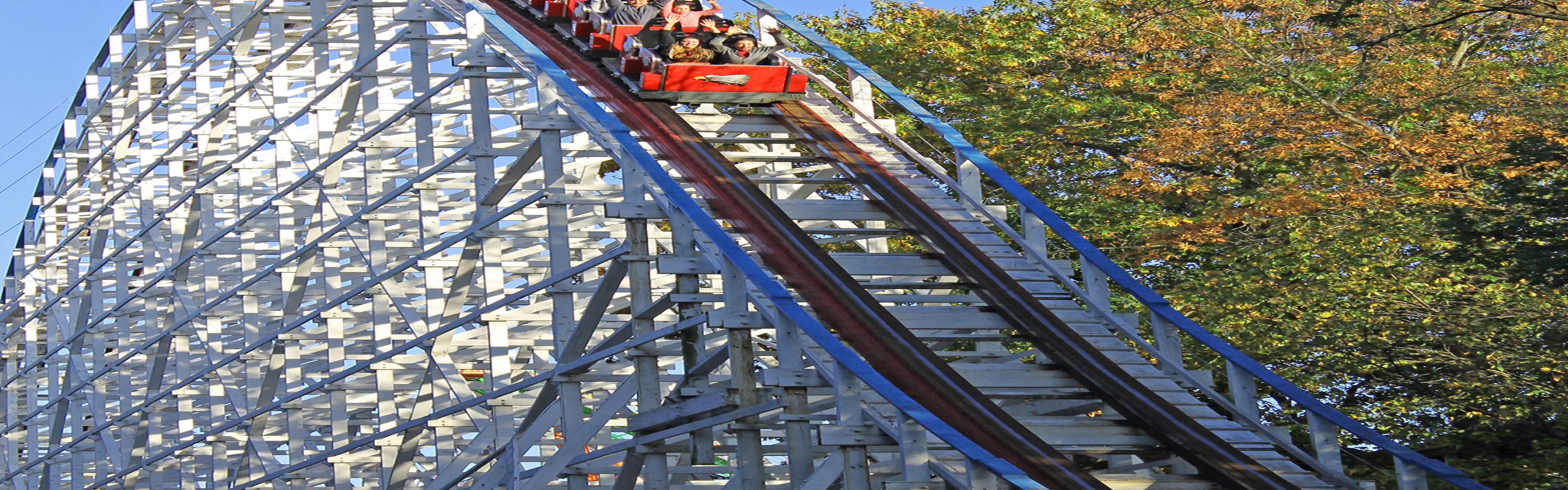 Ride our free shuttle to Six Flags and enjoy the Screaming Eagle