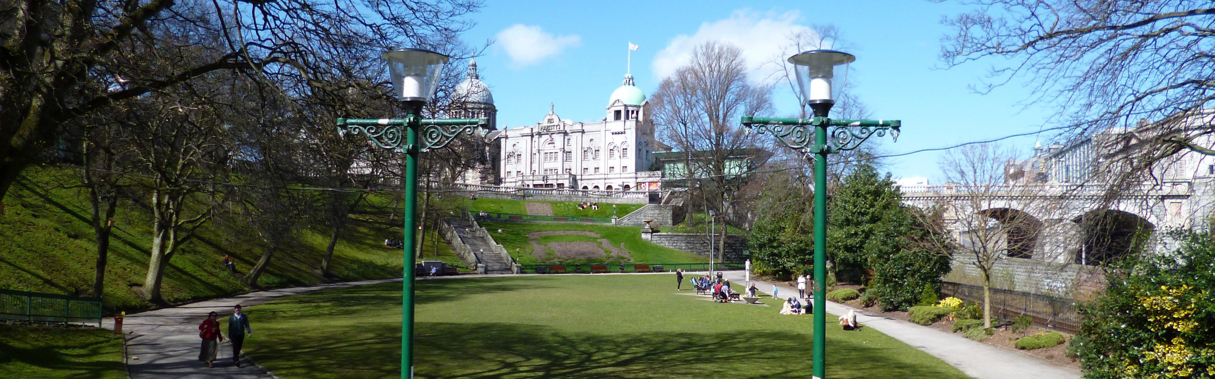 Union Terrace Gardens, close to Holiday Inn Express Aberdeen City