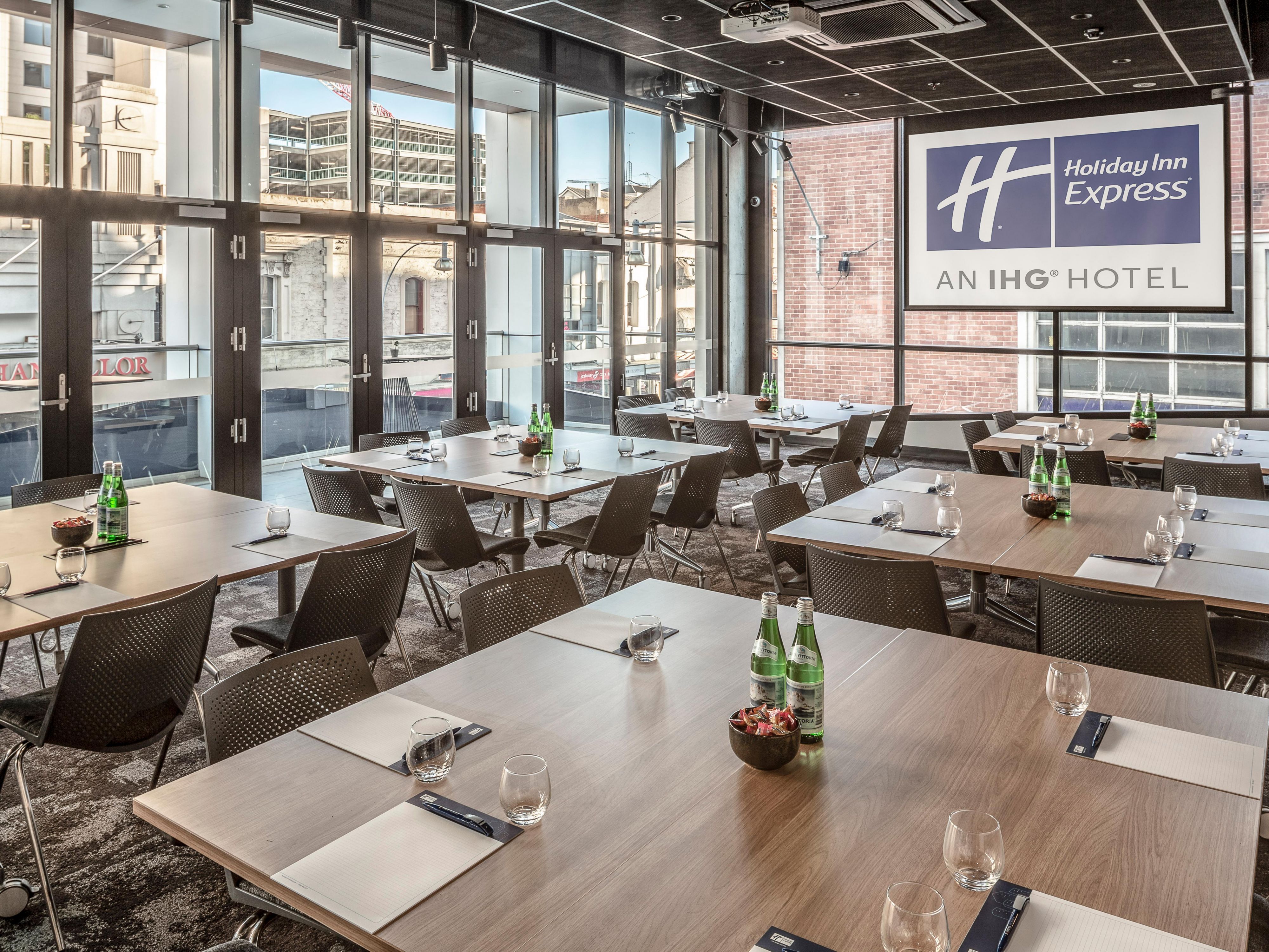 Have you seen our brand new industrial style meeting rooms? Let us take you through our affordable meeting packages & modern function venues which are equipped with Samsung LCD Screen, Ceiling Mounted Data Projector & Motorized Wide Screen, and not forgetting the floor to ceiling daylight! Your meeting delegates will stay inspired & productive!  

