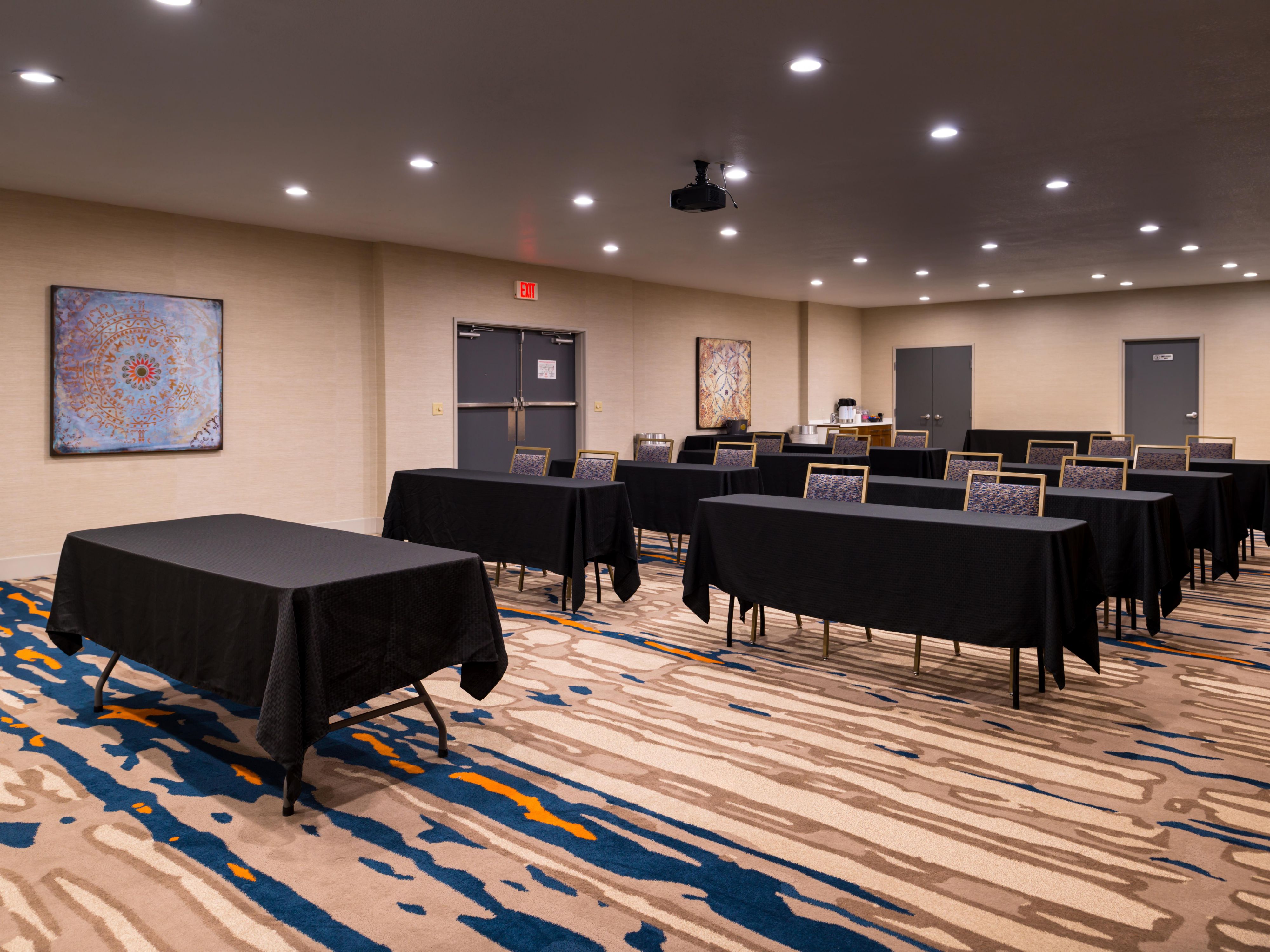 We have a meeting room to serve all your meeting needs up to 60 people. Lets win together on your next meeting.