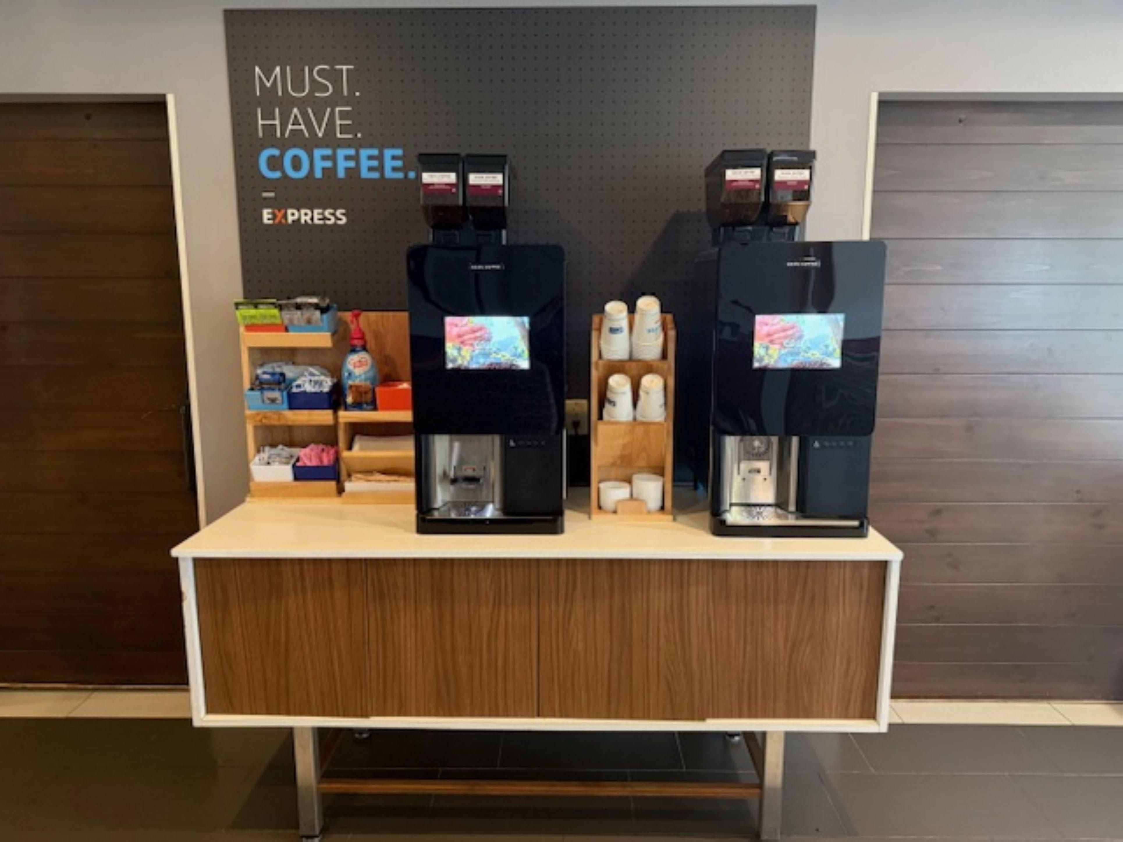 Savor the taste of freshly brewed coffee around the clock with our new bean-to-cup coffee machine, available 24/7 in the lobby. Elevate your stay with us and relish every sip of our exceptional coffee!
