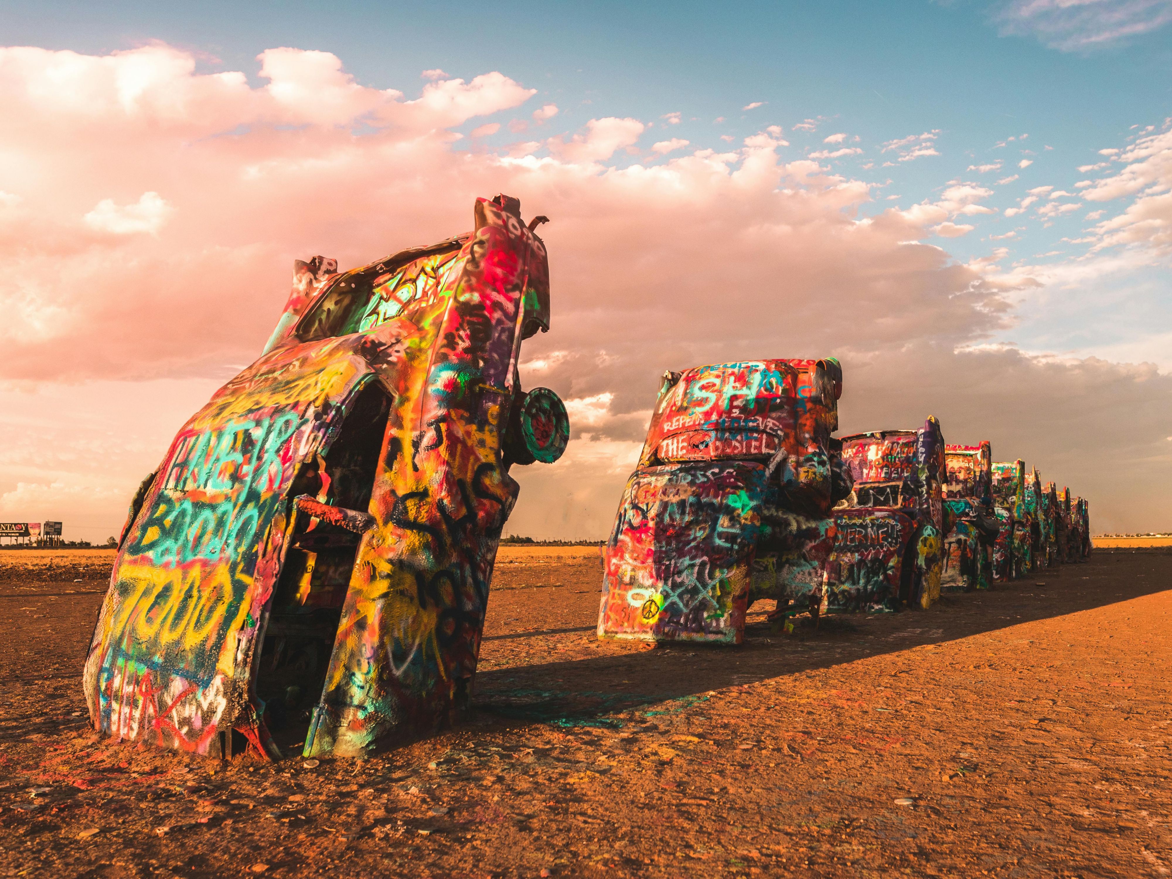 Make the most of your time during your stay. Visit Cadillac Ranch located three miles from our hotel.