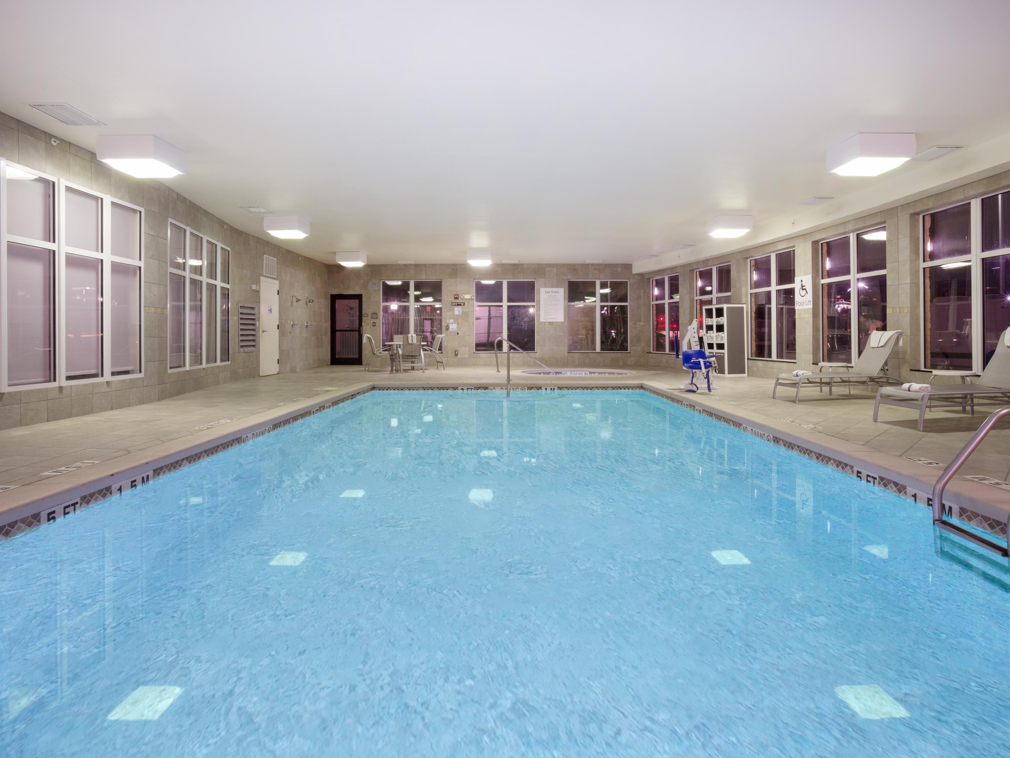 Our swimming pool is a perfect retreat for health and wellness.