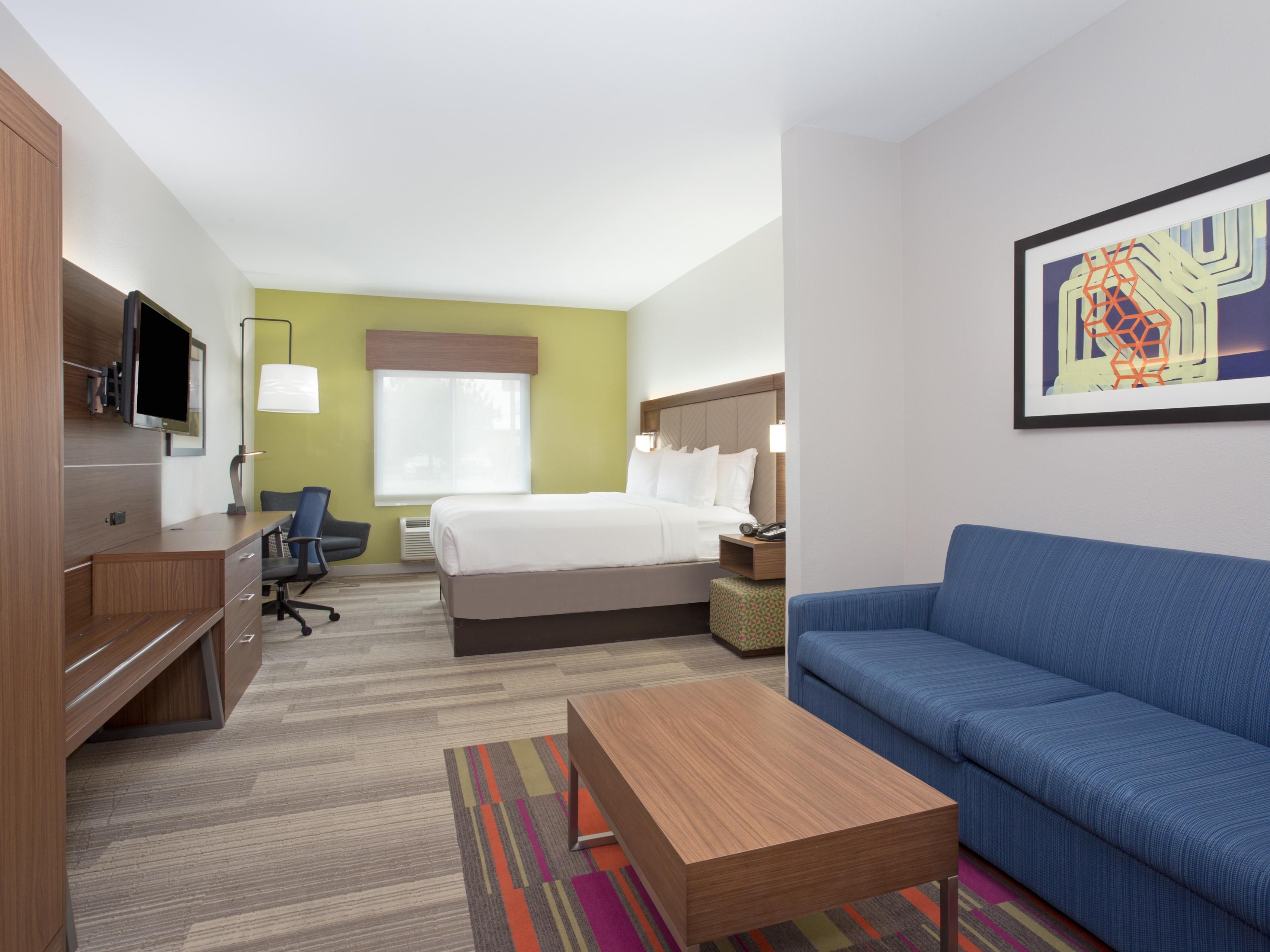 Make yourself at home in our guest rooms.