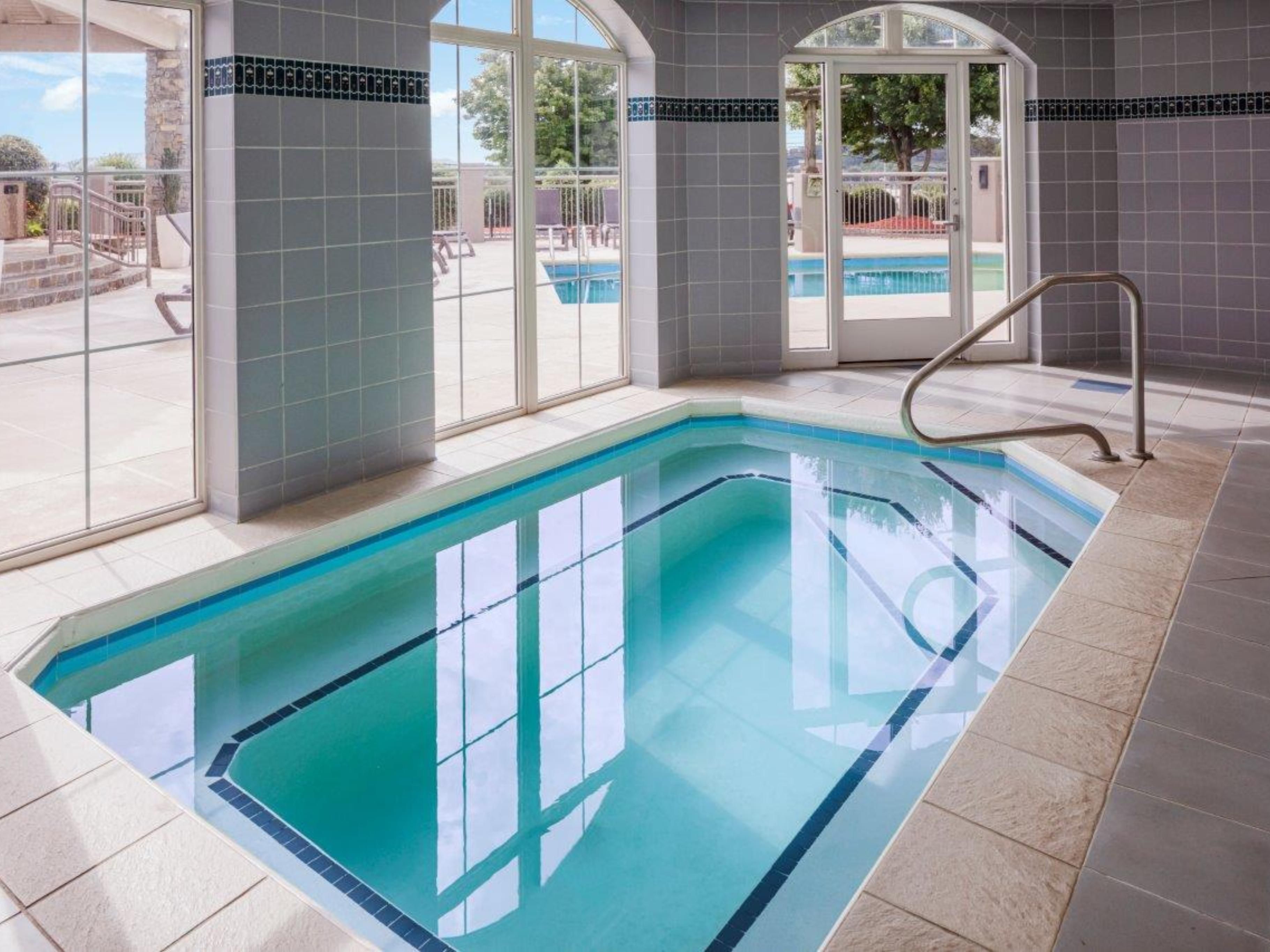 Relax and enjoy our 12-person indoor hot tub. Our Fitness Center also offers everything you need to get in a good workout before your Asheville adventures. Check out our many amenities during your stay.