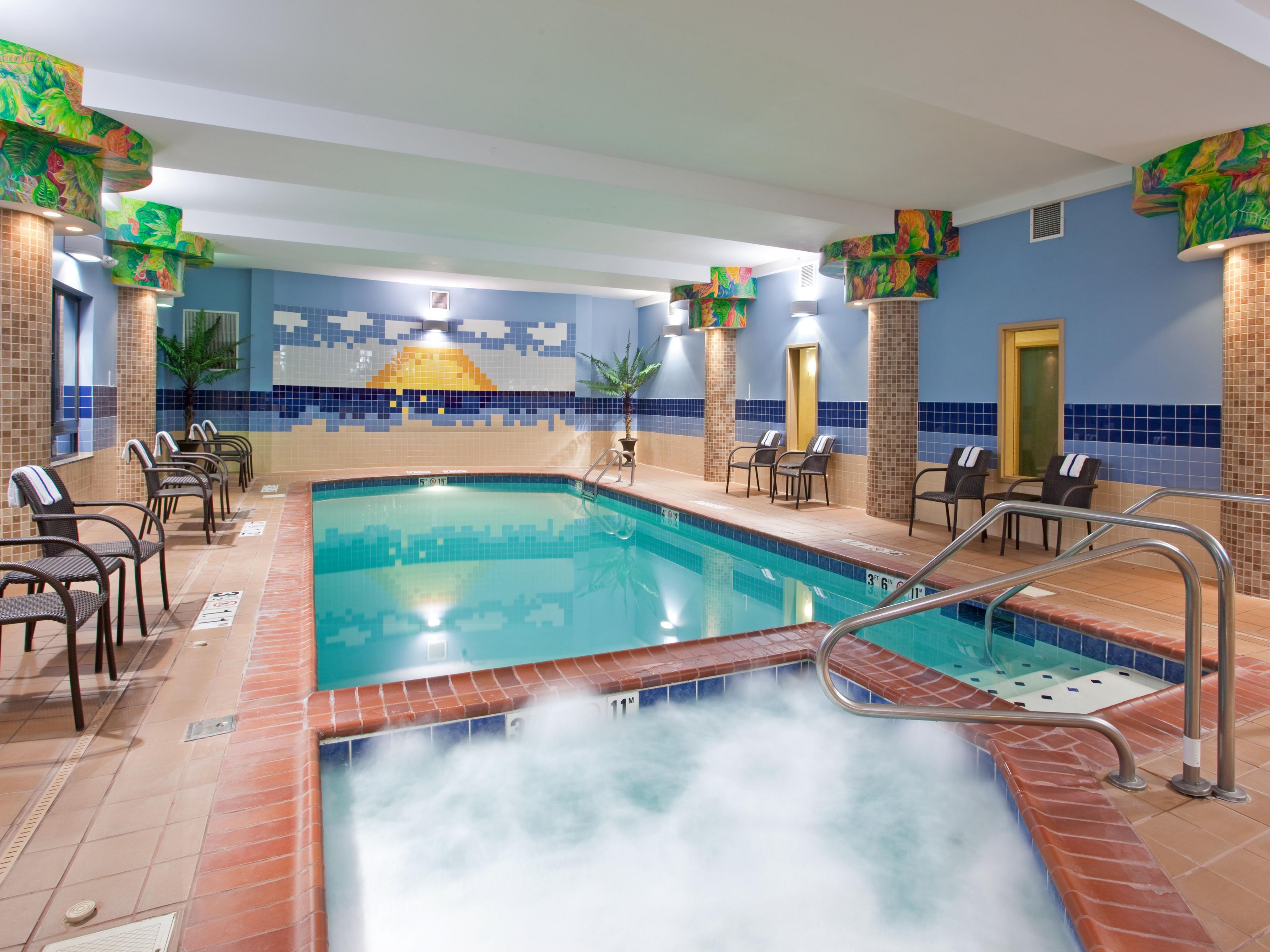 After a long day on the road, enjoy your evening relaxing in our hot tub or a swim in our freshly painted pool.