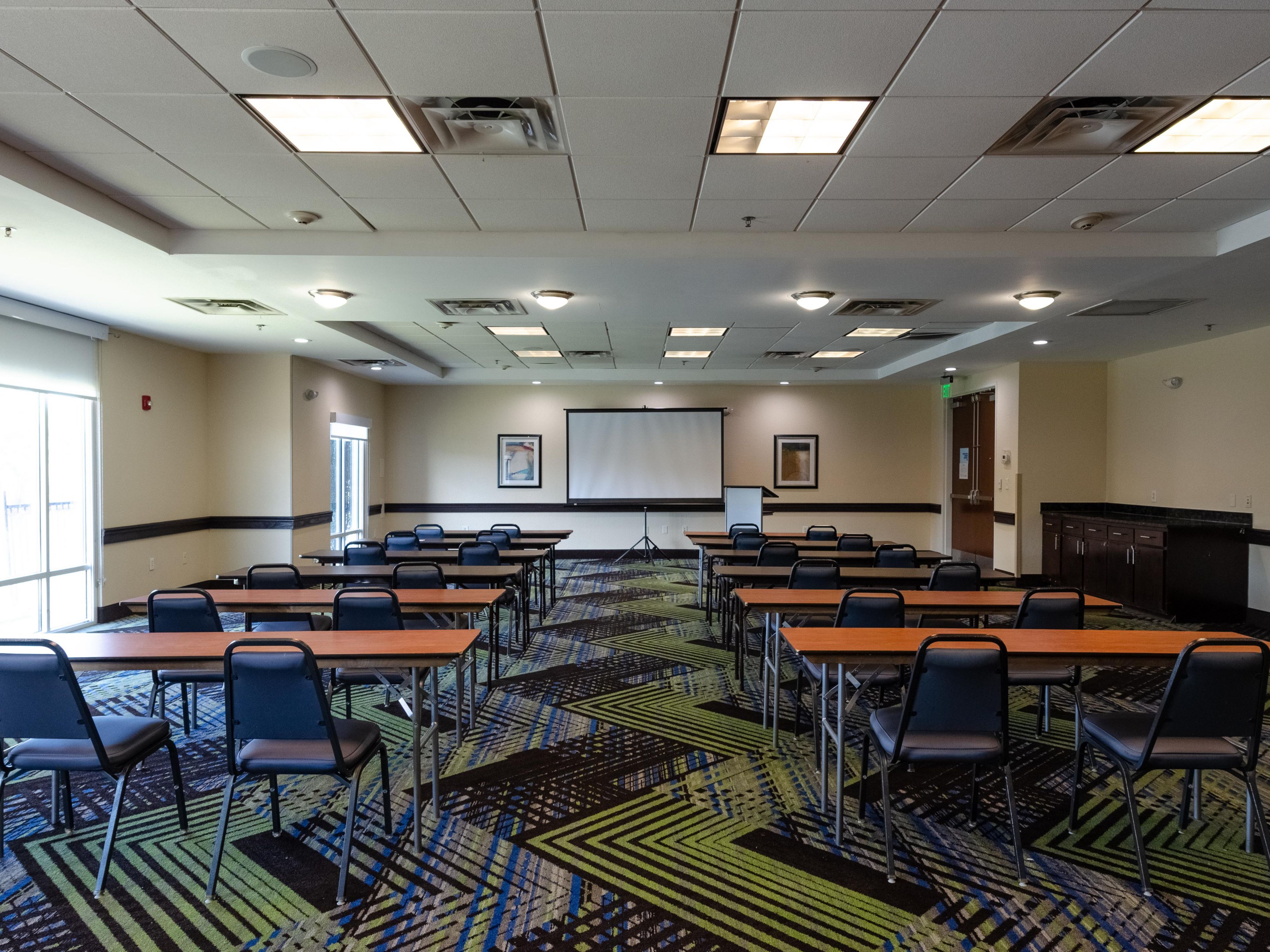 Let us host your next meeting or event. Contact our knowledgeable Sales Team today for pricing and availability.