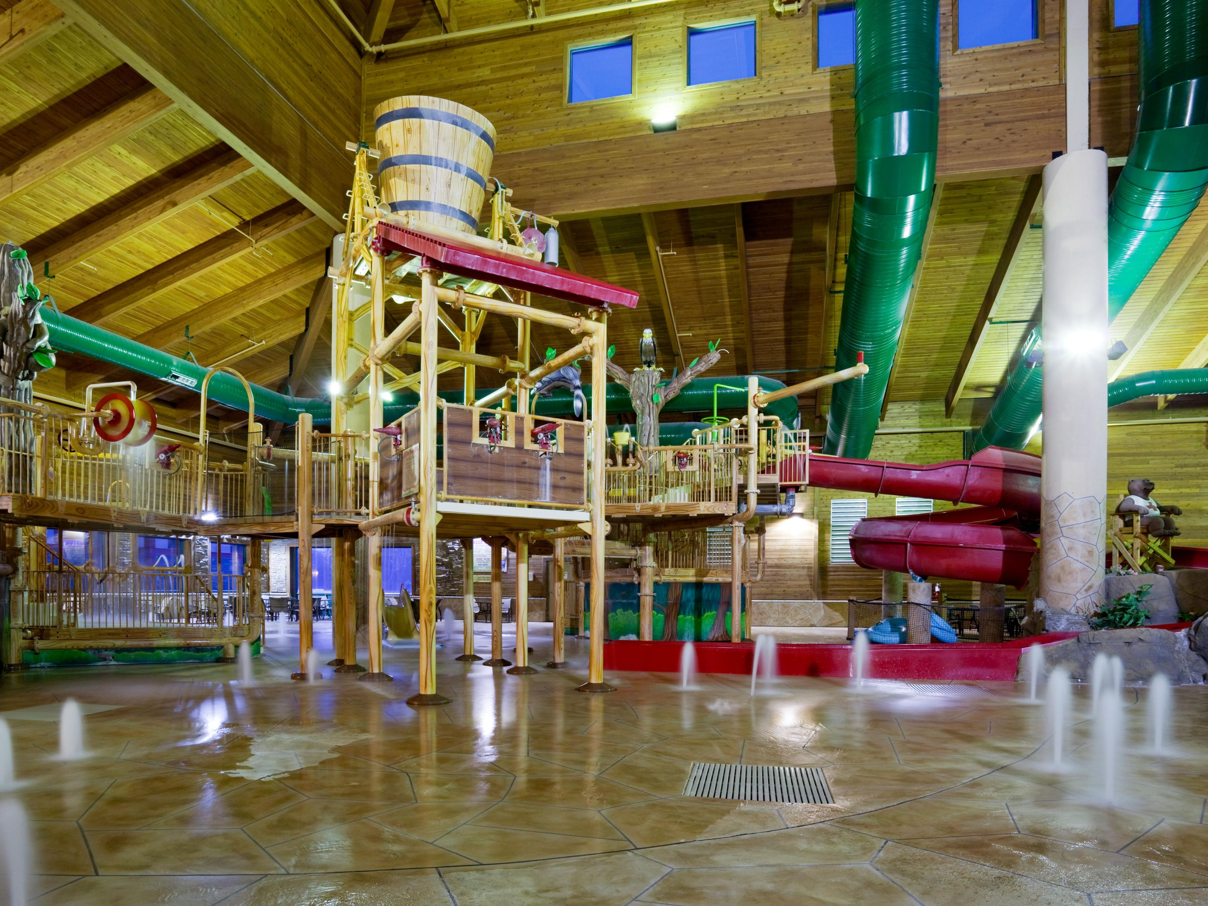 Have a blast at the Three Bear Waterpark.