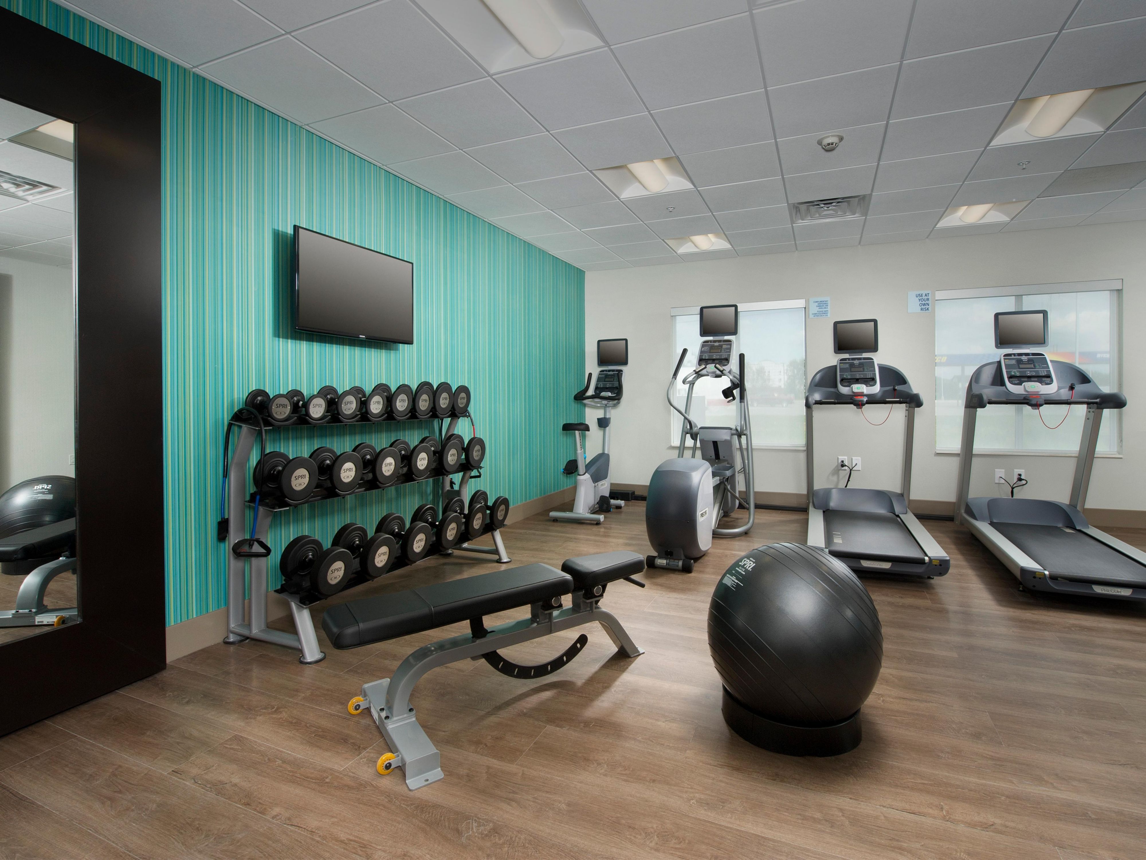 Our 24-hour access fitness center will help keep you on track toward your healthy body goals!