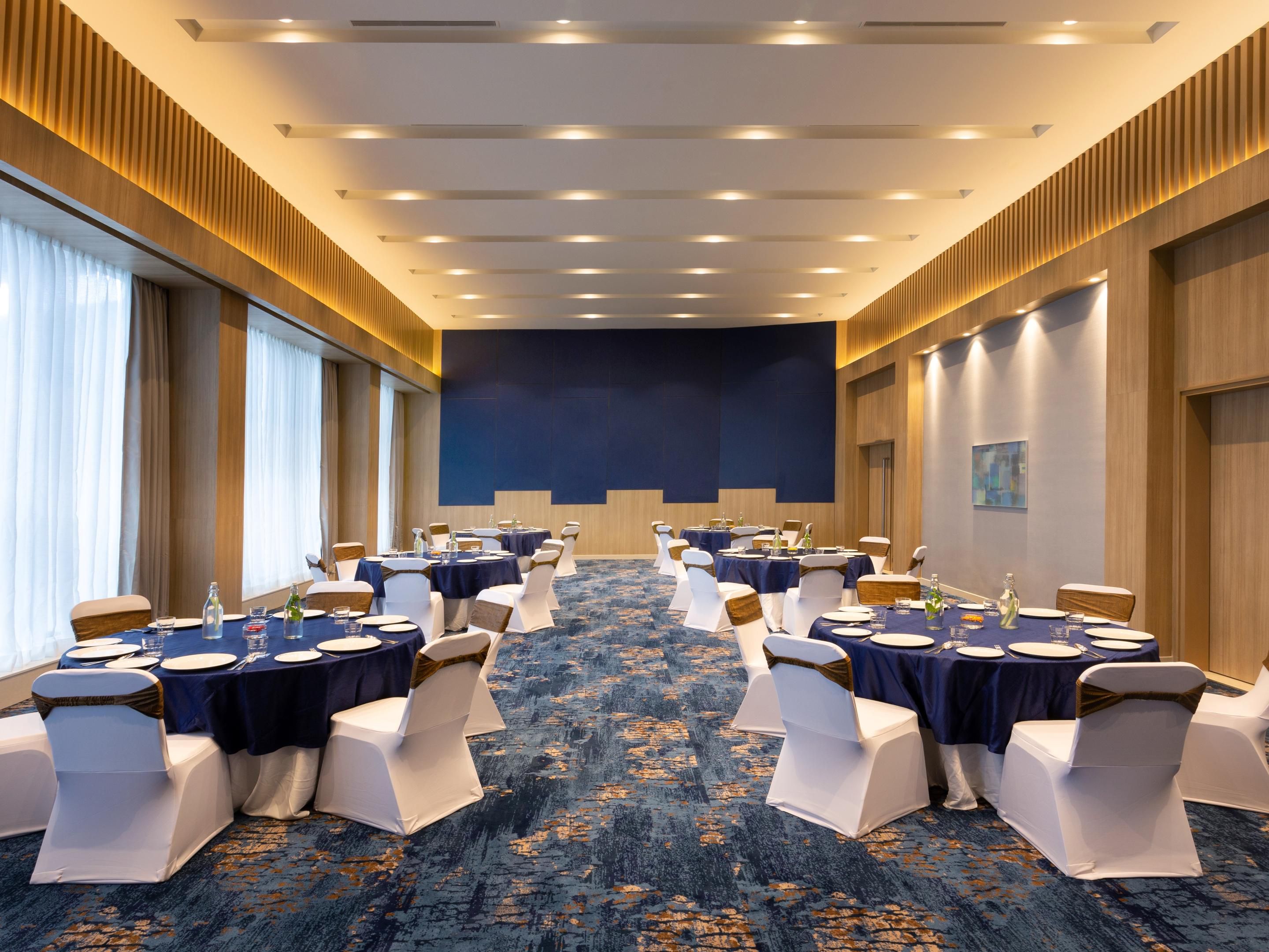 Celebrate your special day with family and friends at The Atrium, our Banquet hall with a curated menu, live counters, fun activities and entertainment!