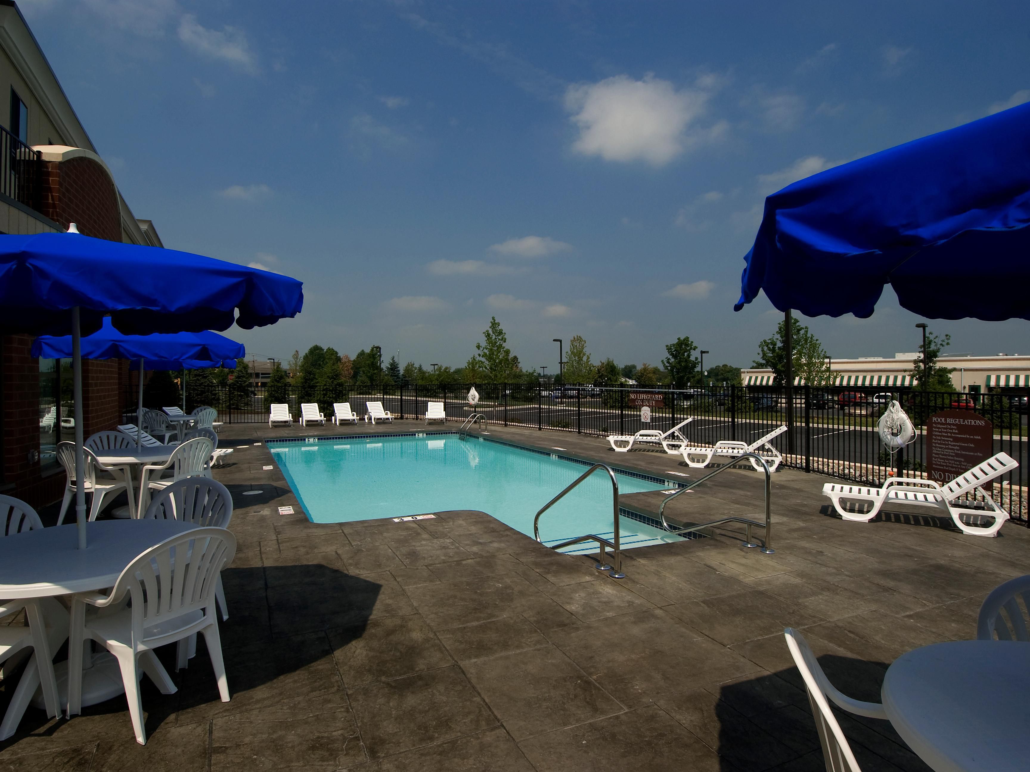 Relax and enjoy the sun at our outdoor pool. What a better way to spend time away from home then next to a pool! Pool open from Memorial Day until Labor Day, every summer.