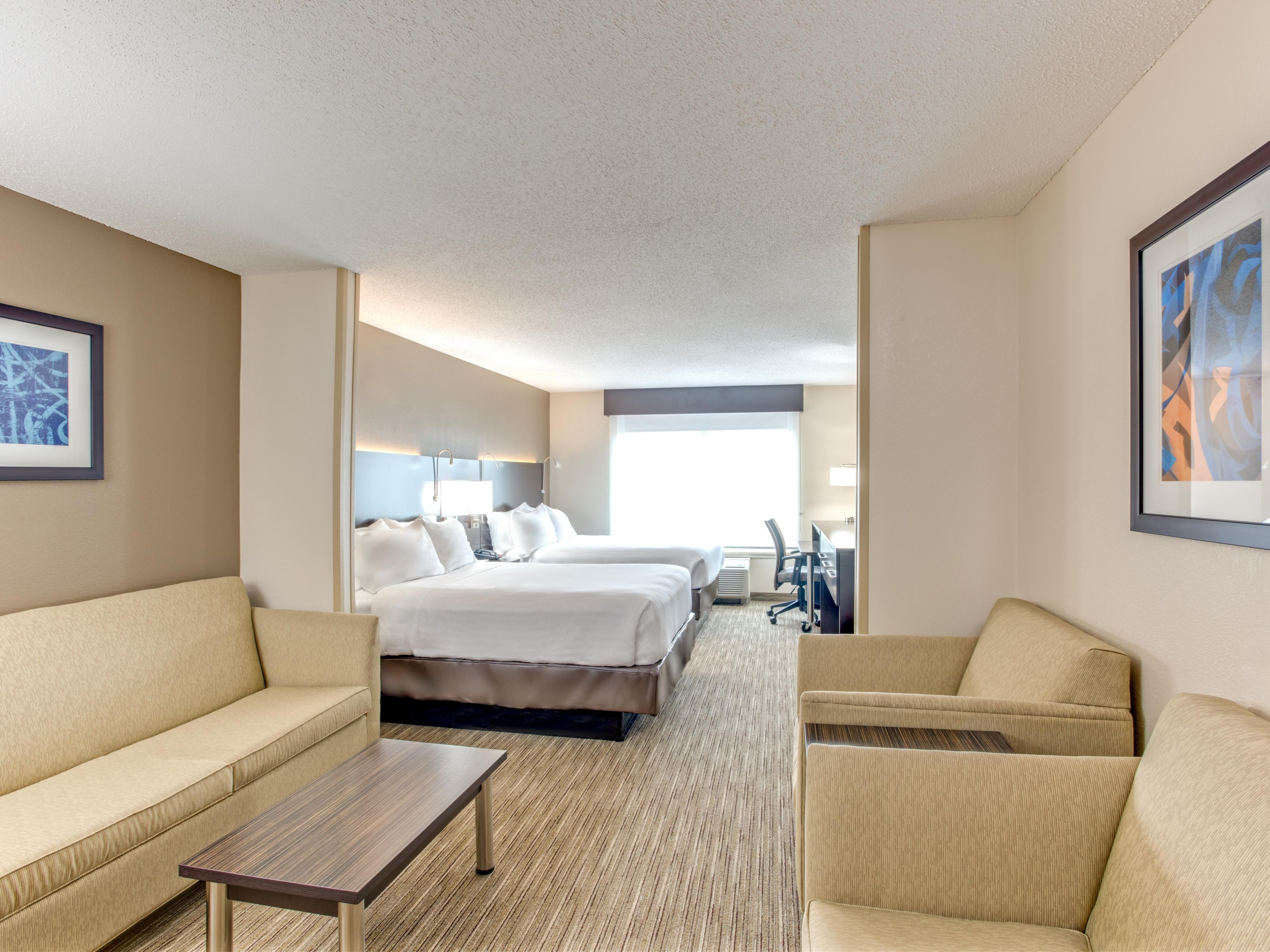 Our hotels offers Suite style rooms which is perfect for groups and families, providing space for everyone! 