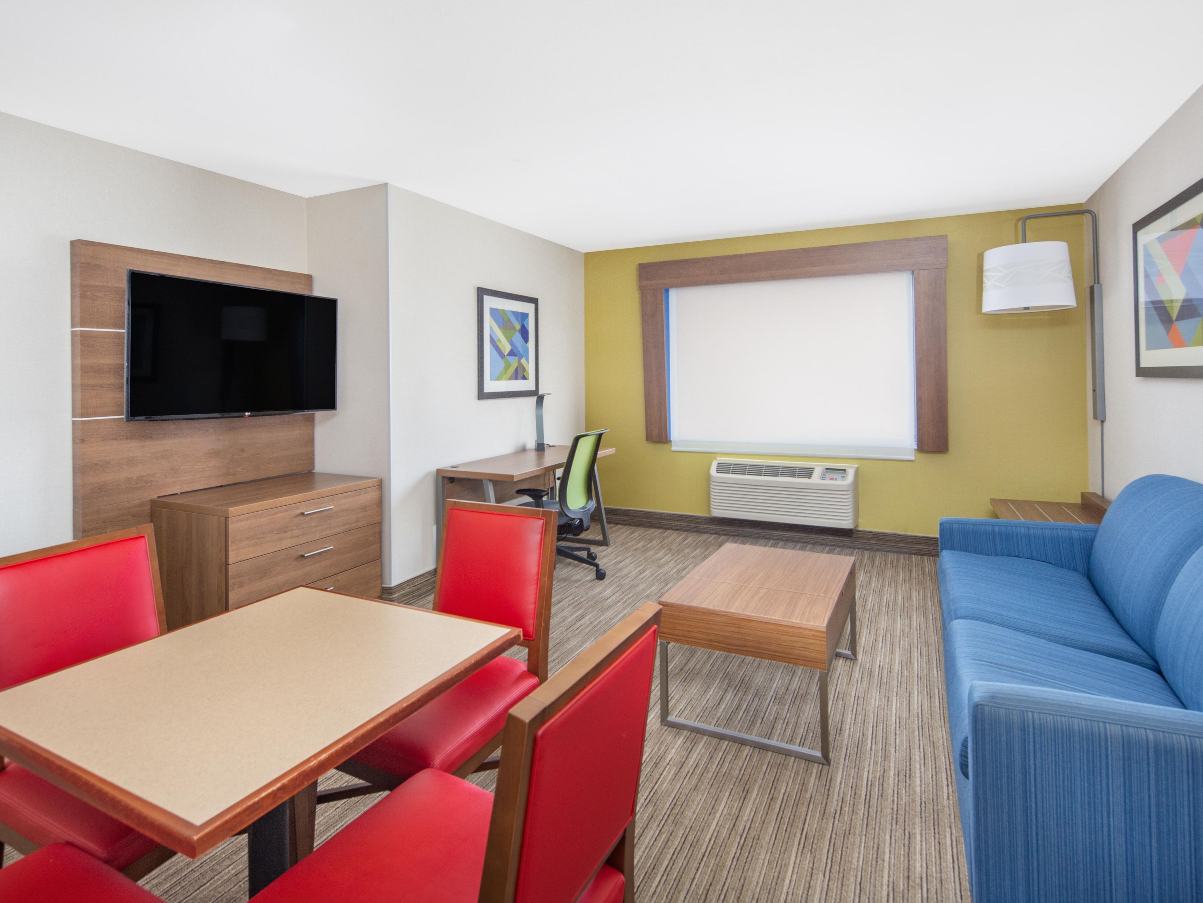 Living Room Area with Sofa Sleeper