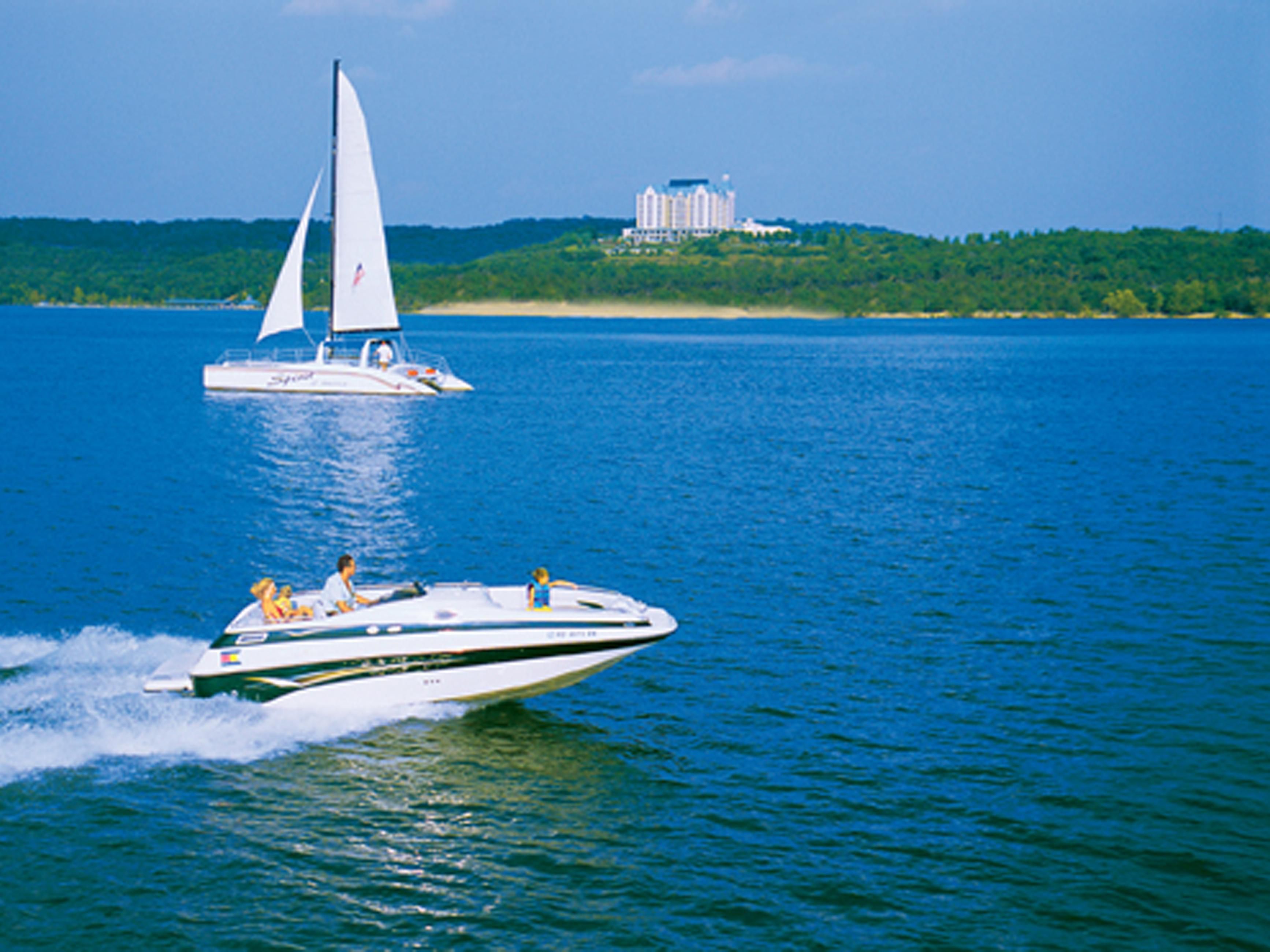 Our property is a short distance from paradise - with tree-lined shores, crystal clear water and hidden beaches. It’s little wonder Table Rock Lake is one of  Branson's top destinations. Enjoy boating, fishing, sailing, waterskiing, wakeboarding, camping, hiking and sightseeing in this beautiful Ozarks vacation spot. Book your stay with us.