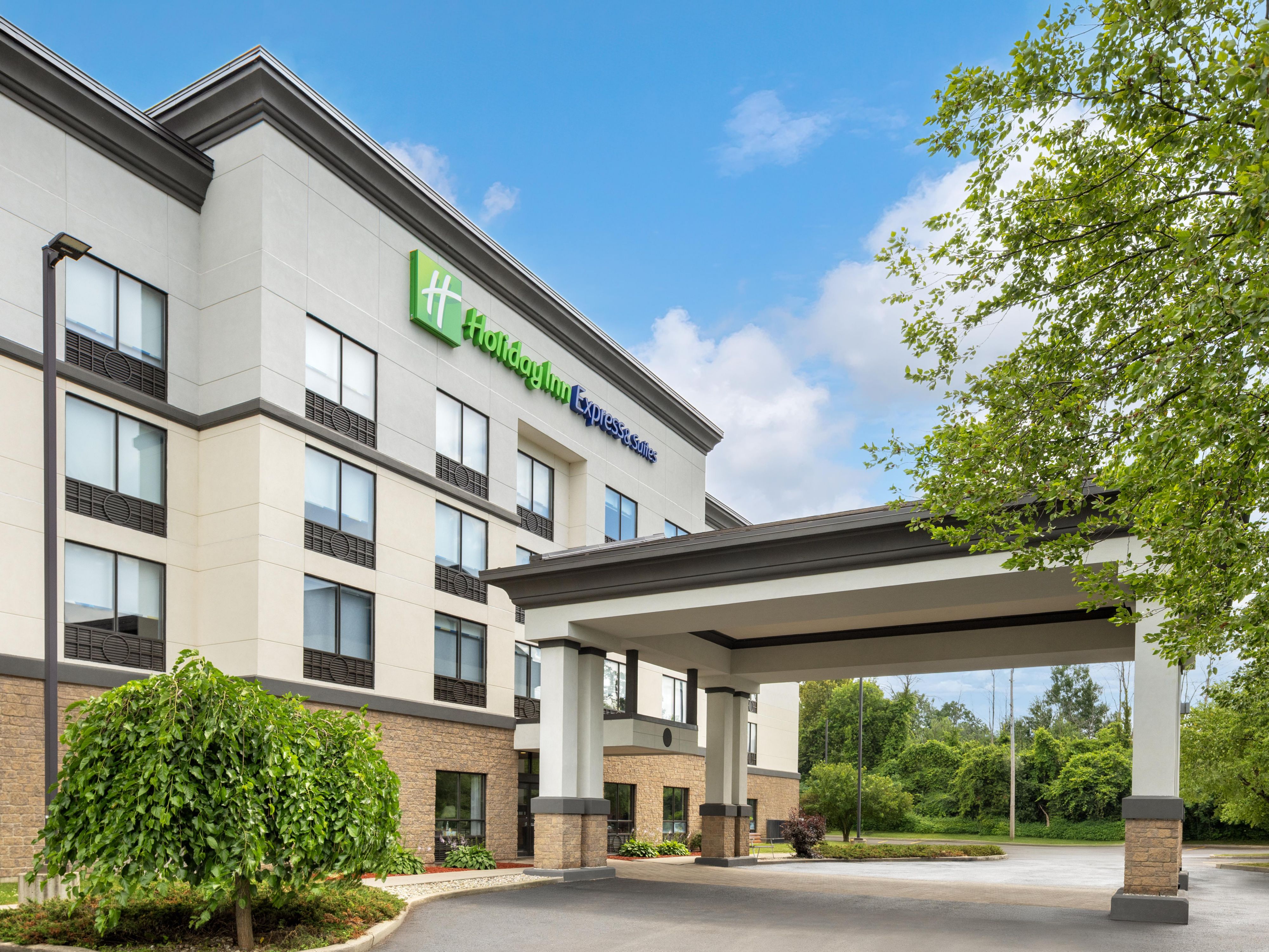 Hotel exterior in the day