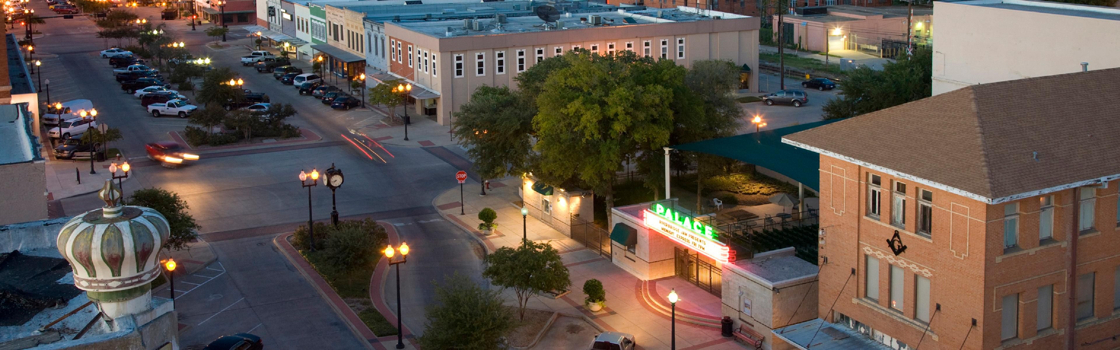  Downtown Bryan -eclectic restaurants, shops, live music and more!