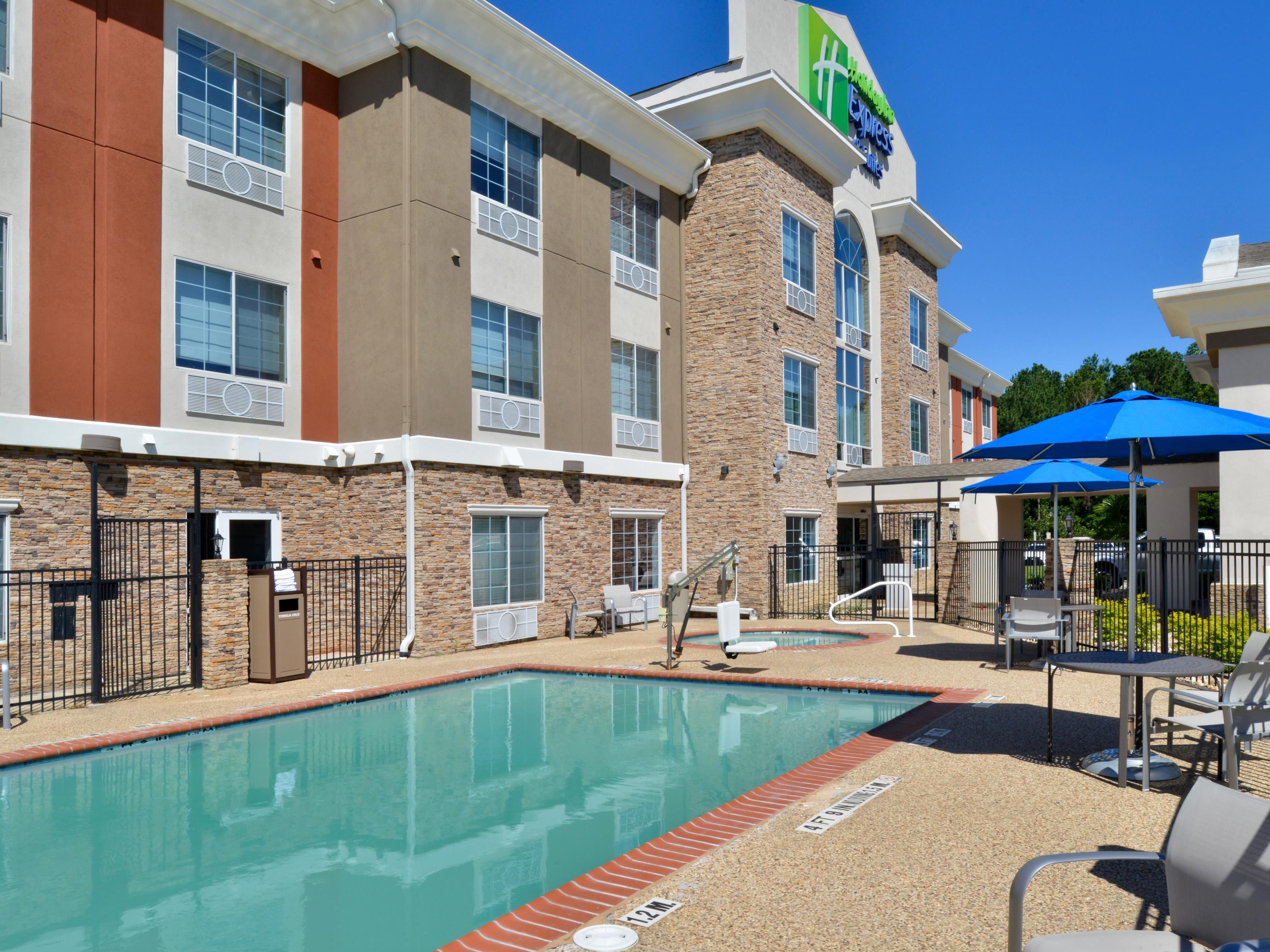 Splash around and have fun with the family in our outdoor pool. 