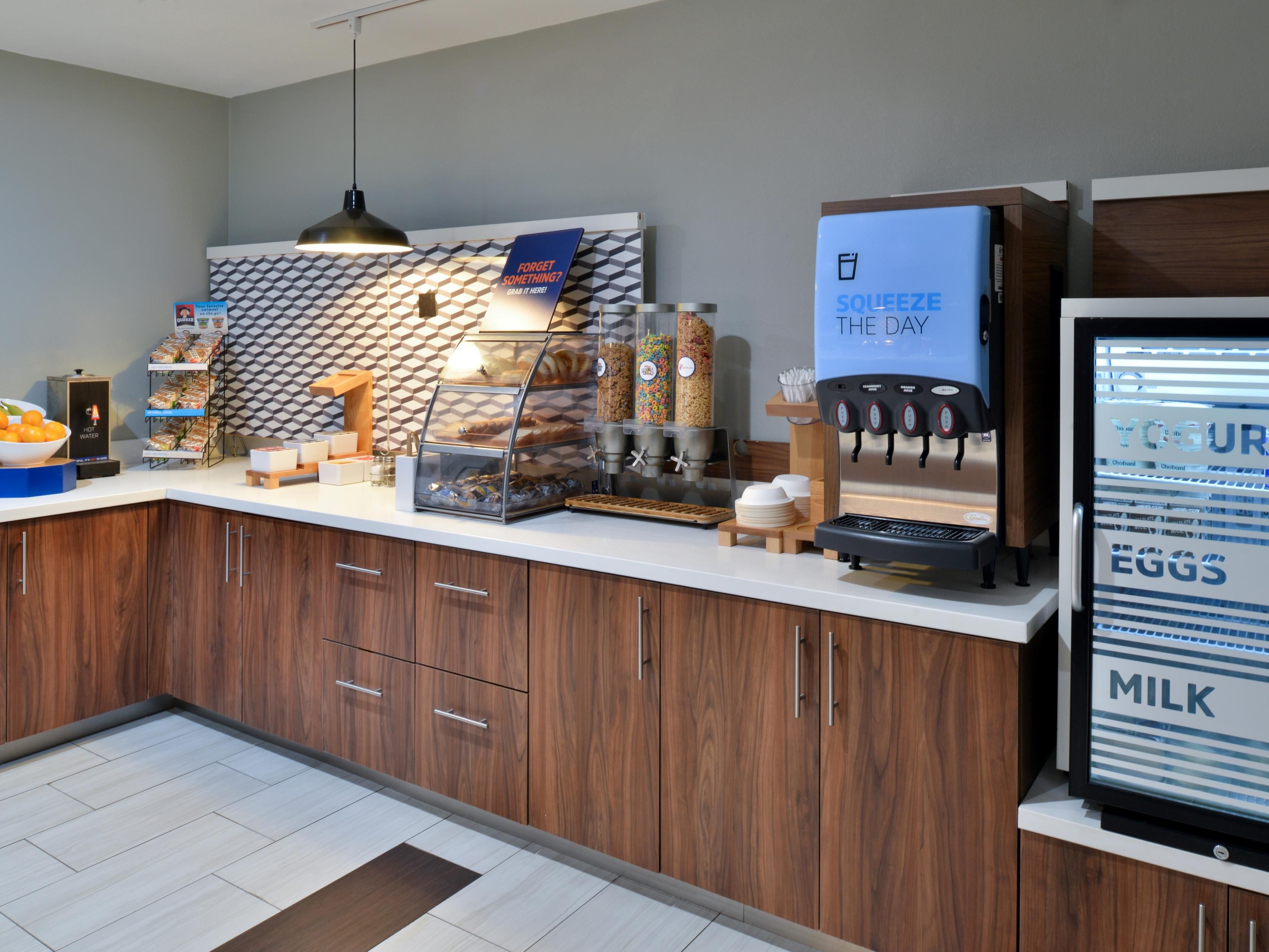 Kickstart your day right with our hot buffet breakfast! Enjoy a variety of tempting options, from fluffy pancakes and crispy bacon to fresh fruit and savory omelets, you are sure to find something to start your day off right.