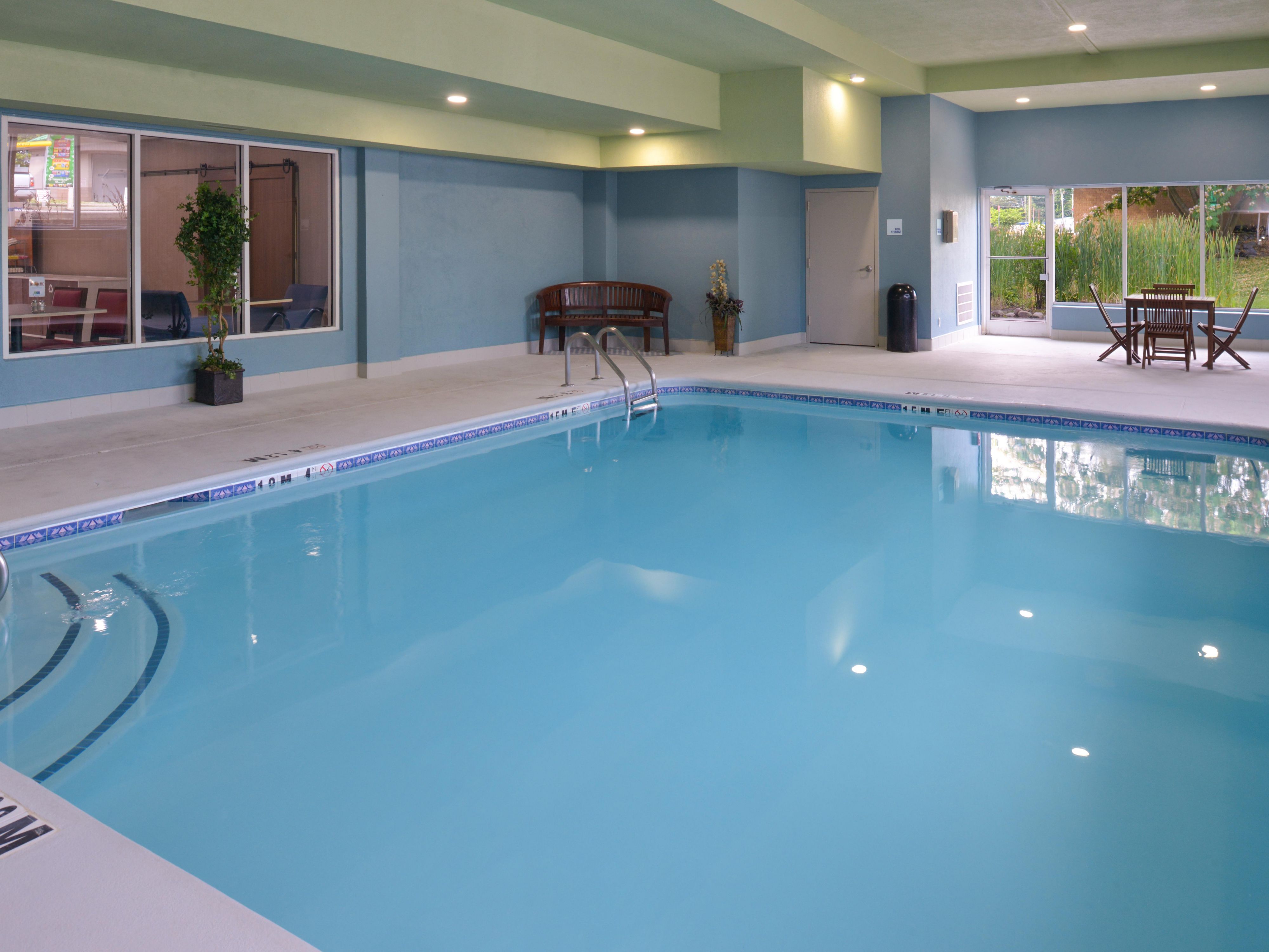 Our swimming pool is a perfect retreat for health and wellness.