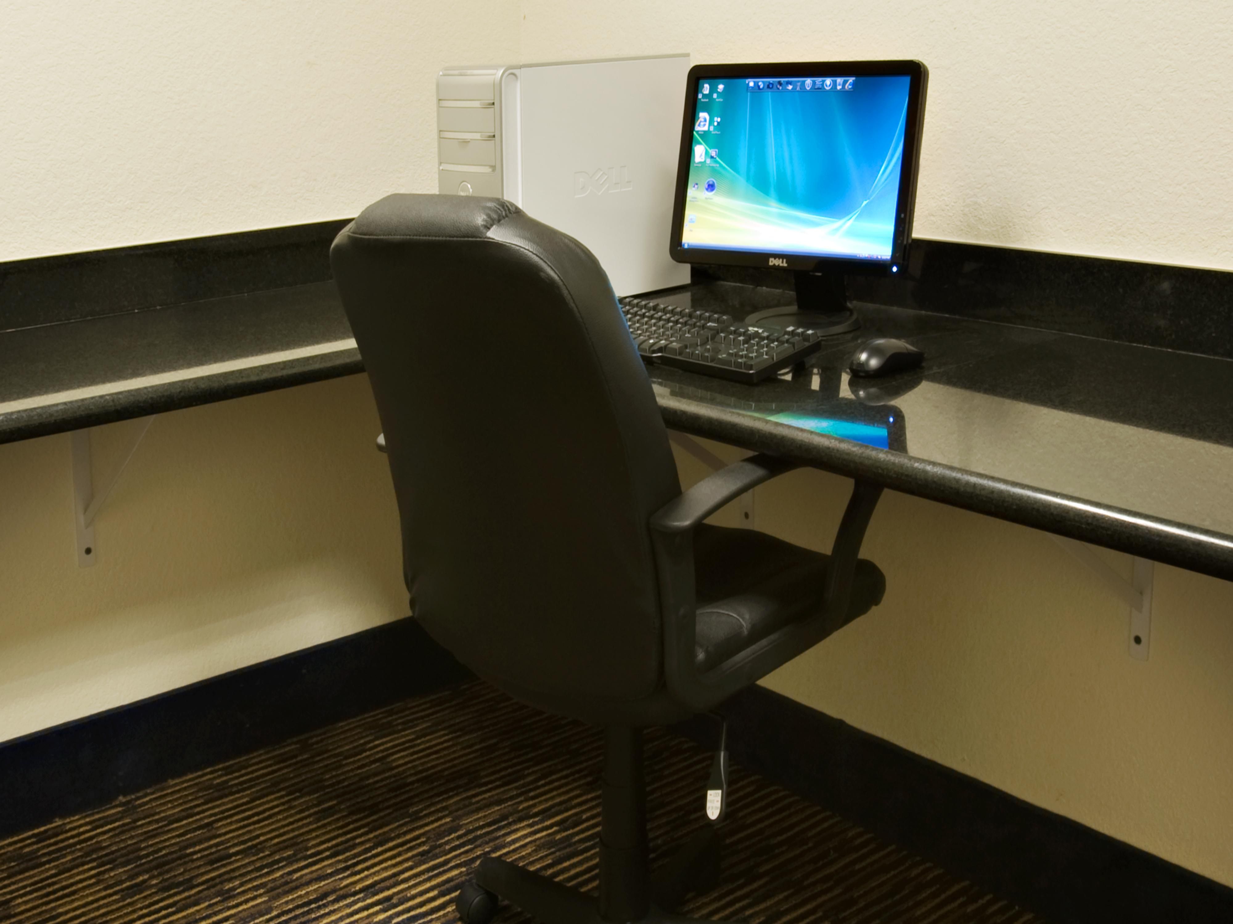 Swim laps in the heated indoor pool, get a workout in anytime, or catch up on work in the 24-hour business center. Our pet-friendly hotel in Childress also offers flexible meeting space and a free hot breakfast each morning—everything you need, whether you're here for work or winding down.
