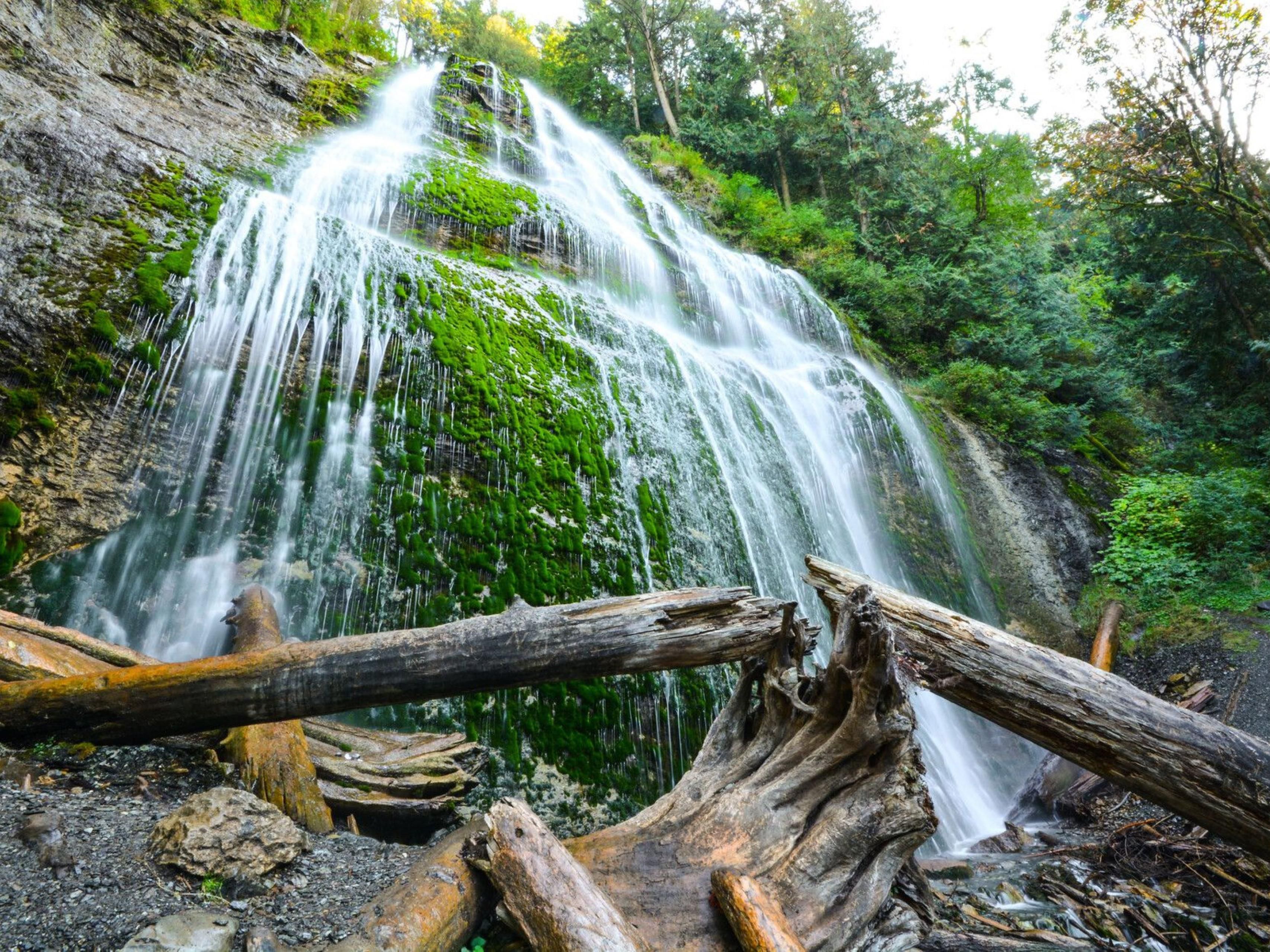 Stay at our hotel and experience the awe-inspiring Bridal Veil Falls, just a short 15-minute drive away. Named for the veil-like effect created by the water cascading over the smooth rock face, this stunning sight is sure to leave you in awe!