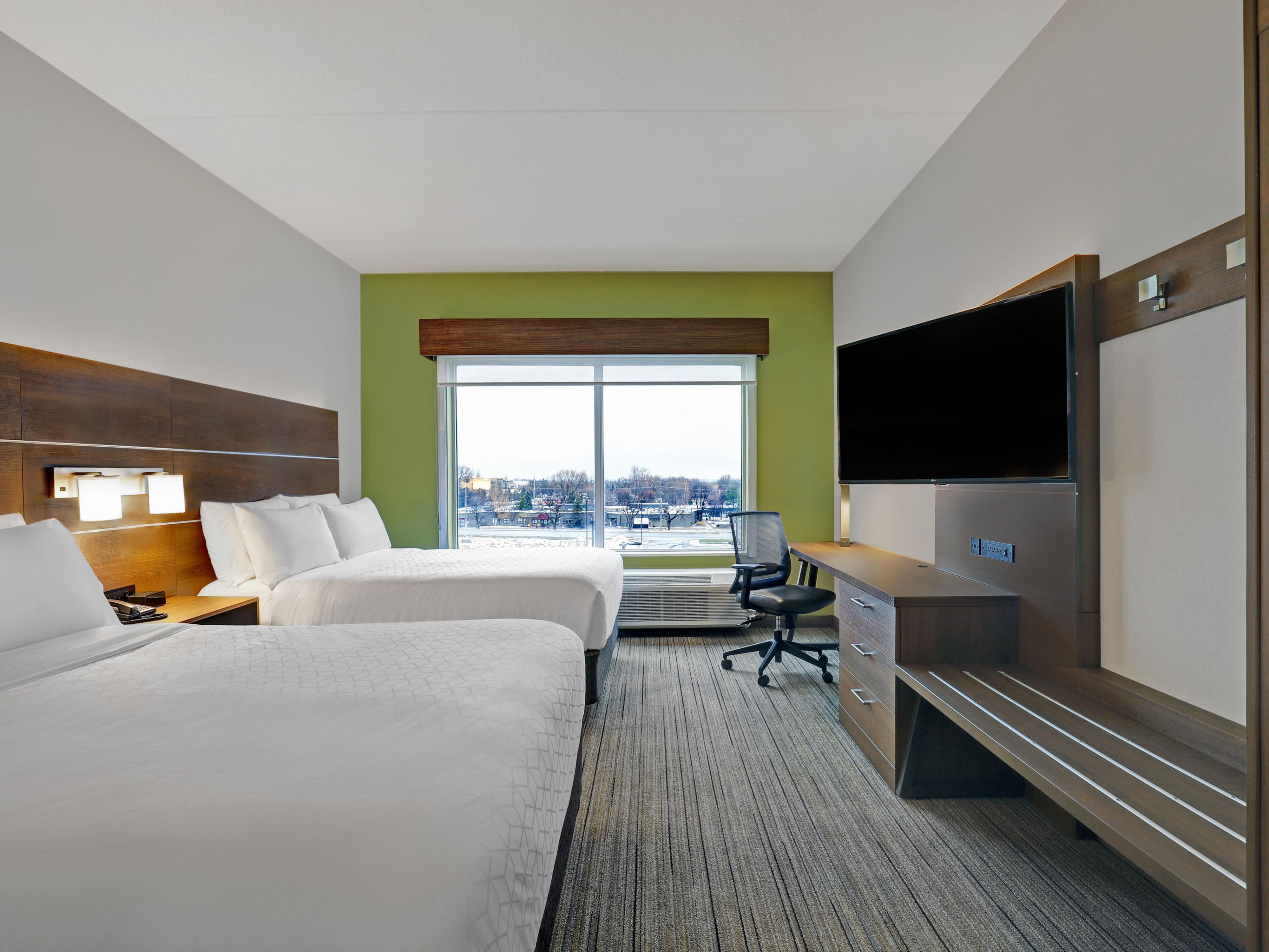 Guest room with two queen beds