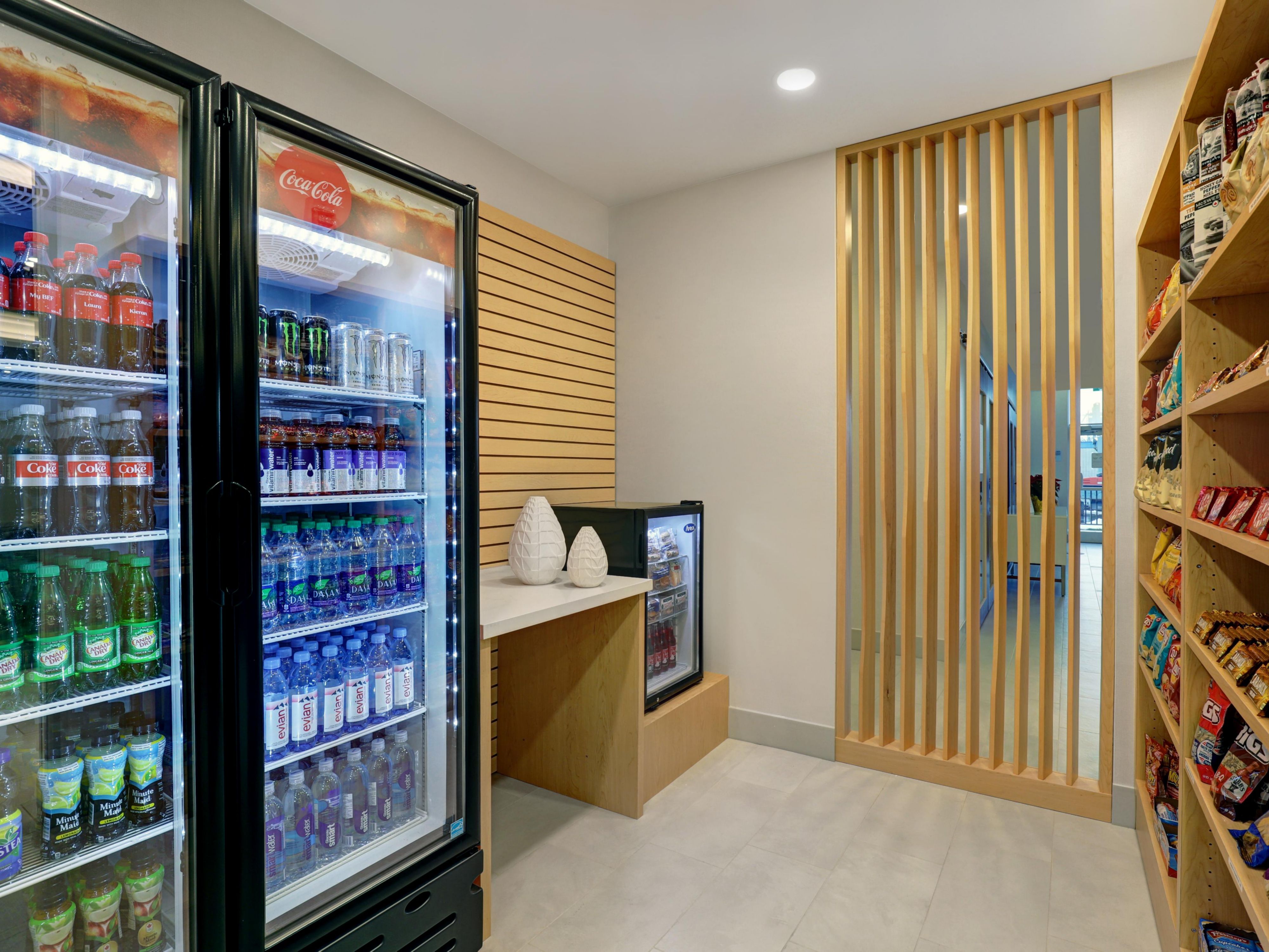 Our market offers a great variety of late night snacks. A great mix of sweet and savory options!